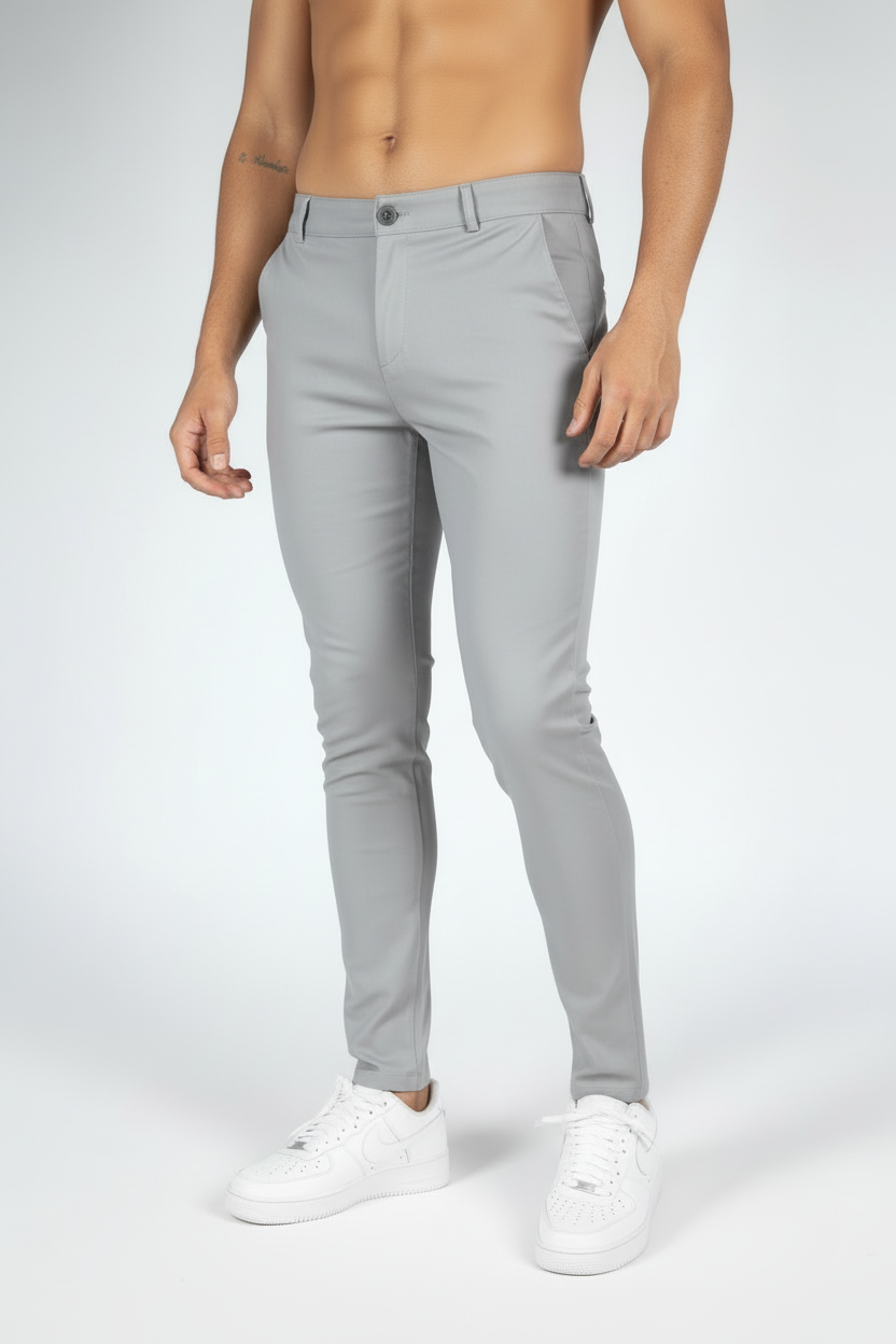 Chino Valenci Gris Clair