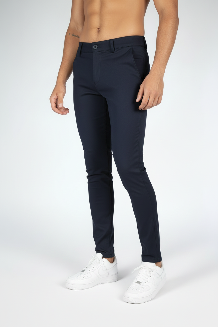 Chino Valenci Marine Blau