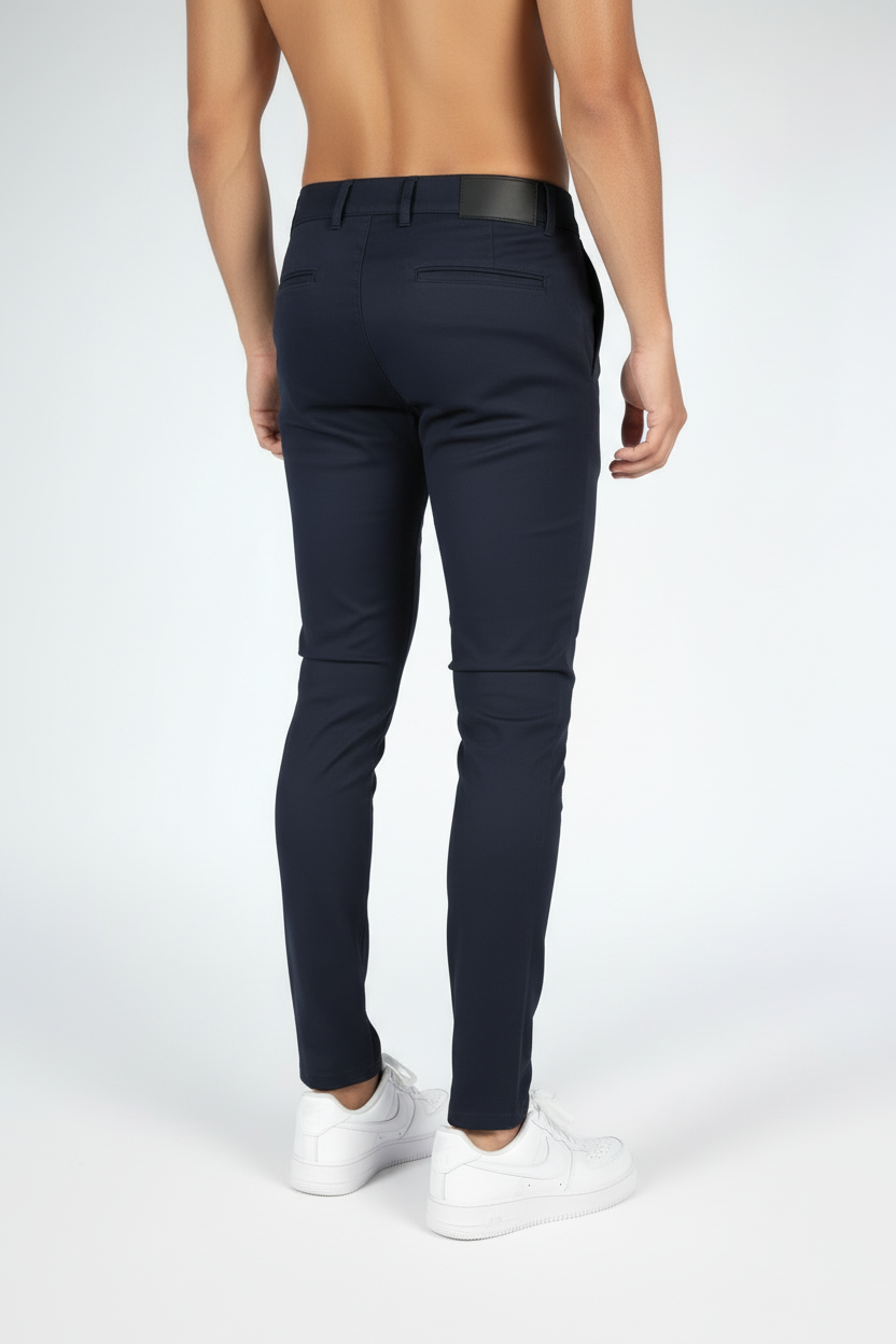 Chino Valenci Marine Blau