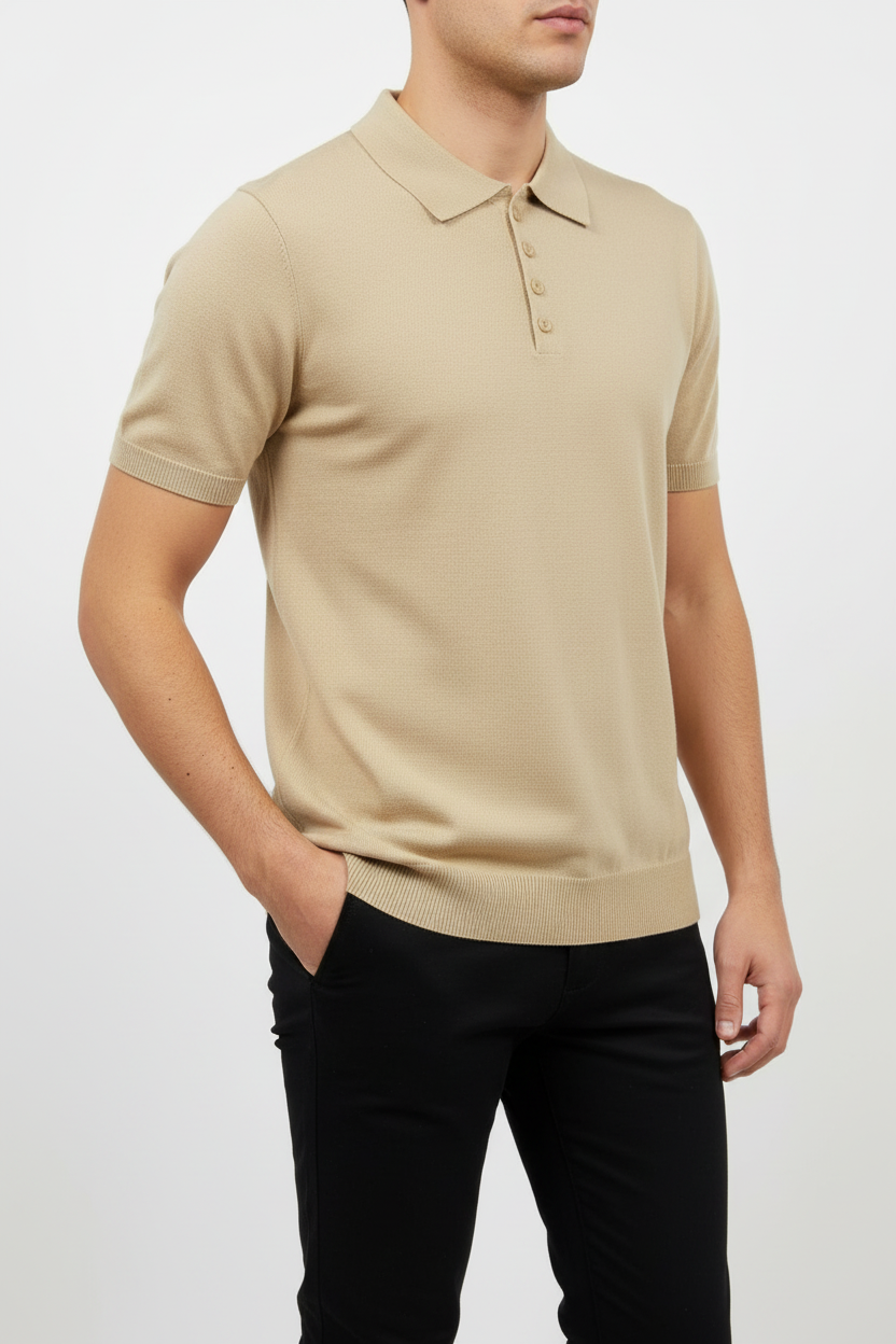 Polo Vigo Beige