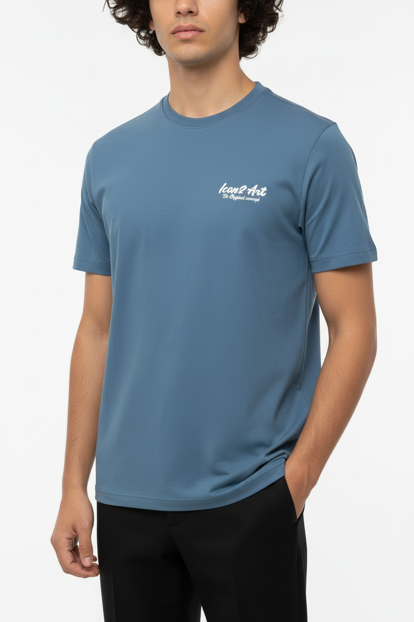 Marra T-Shirt Licht Blauw