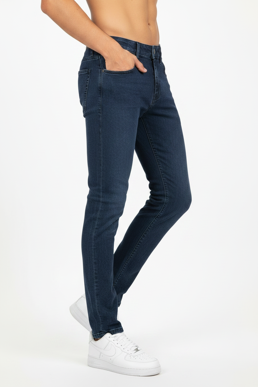 Jeans slim fit Lucca Blu