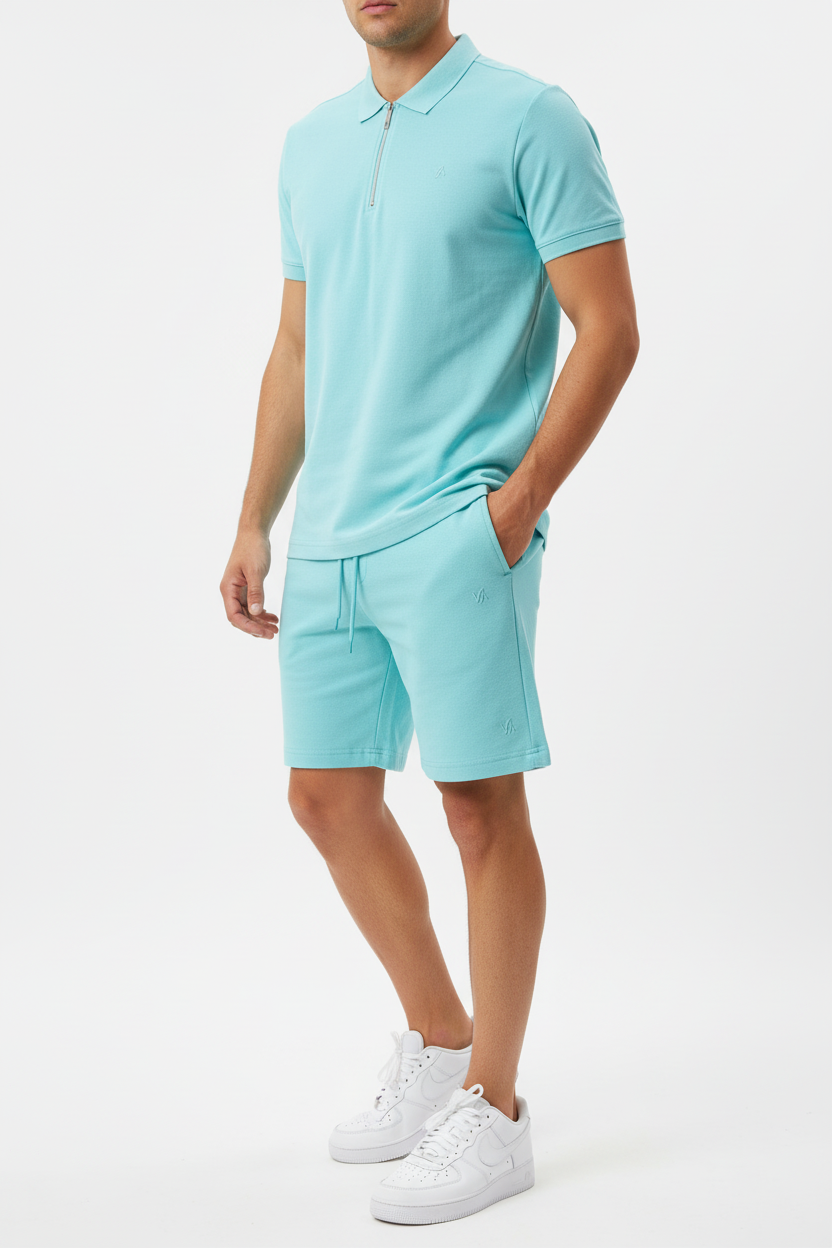 Polo set Ibiza Turquoise