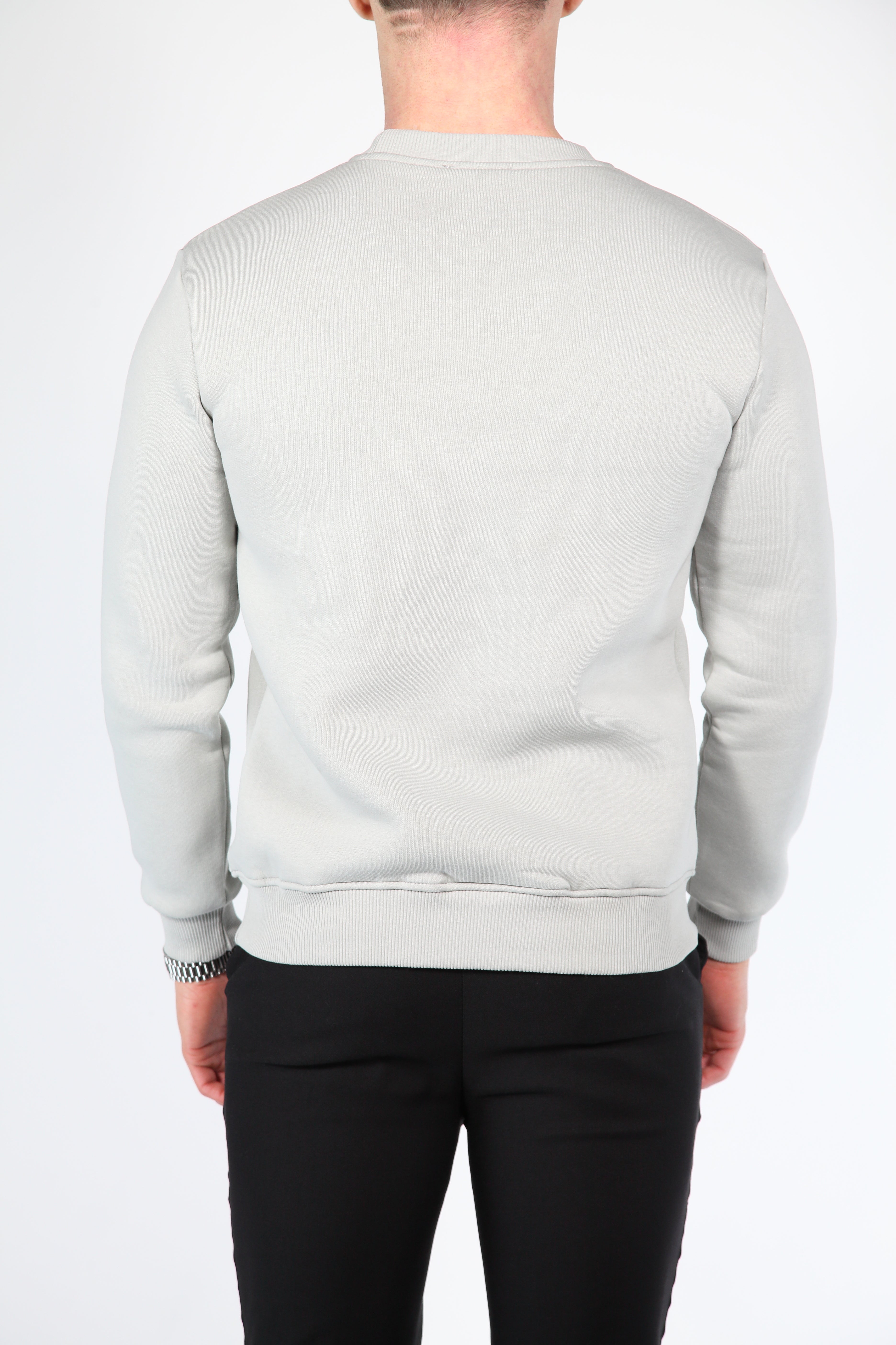 Velluto Grijze Crewneck Grijs