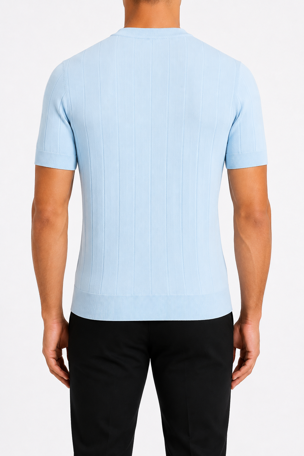 T-Shirt Vero Light Blue - Side profile right