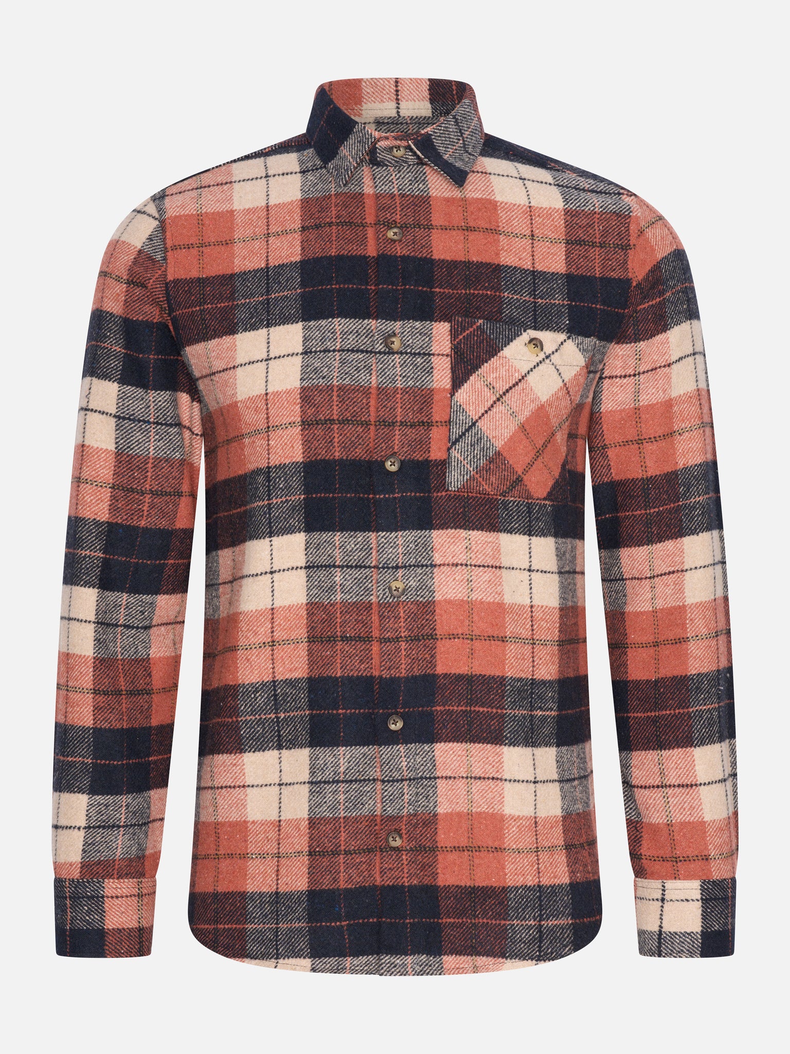 Flannel shirt pink