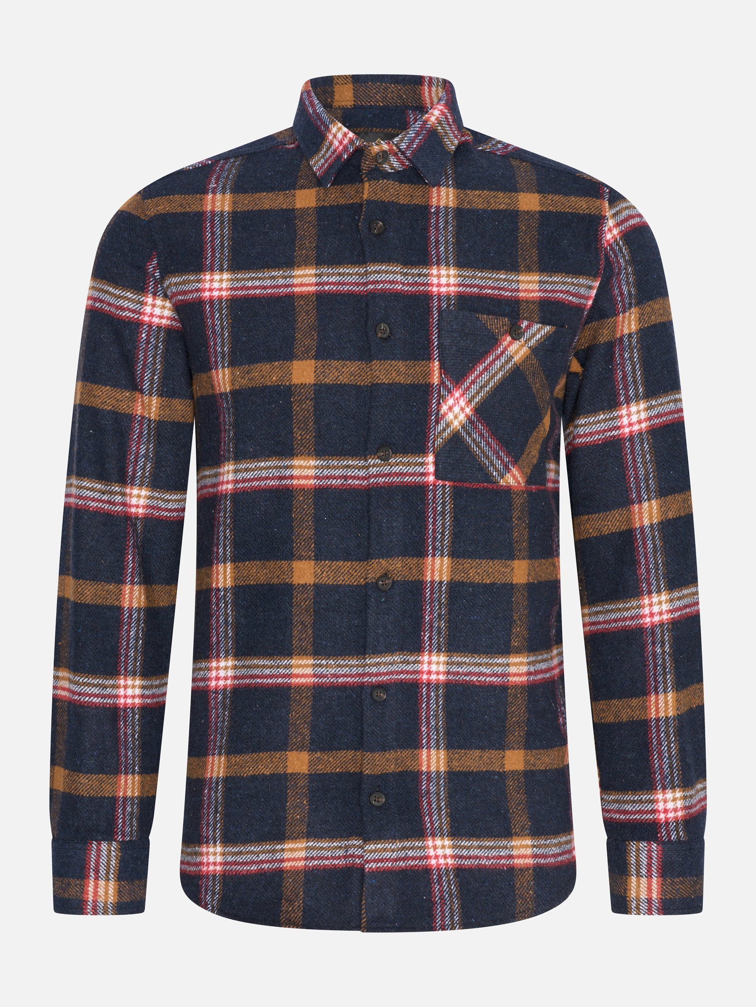 Flannel shirt Navy