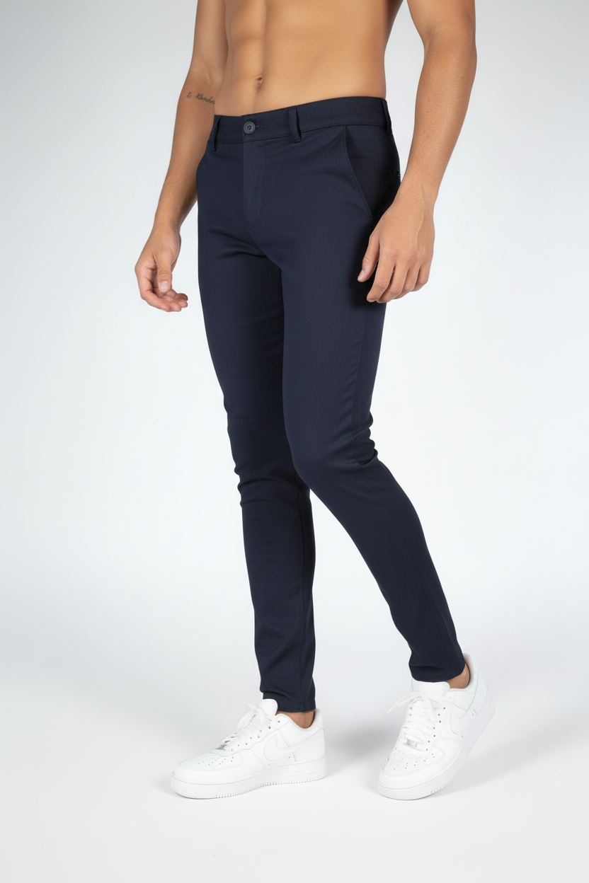 Chino Valenci Marine Blau