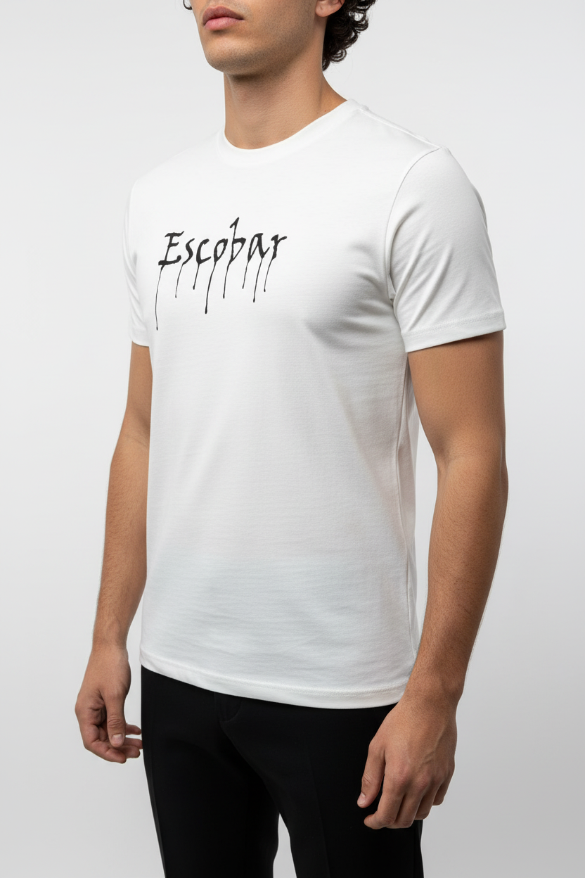 T-shirt Wit Escobar