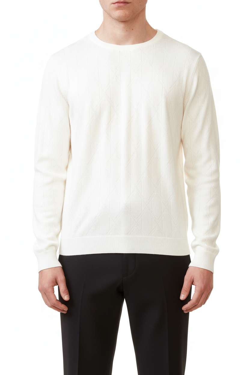 Girocollo Valenci Bianco