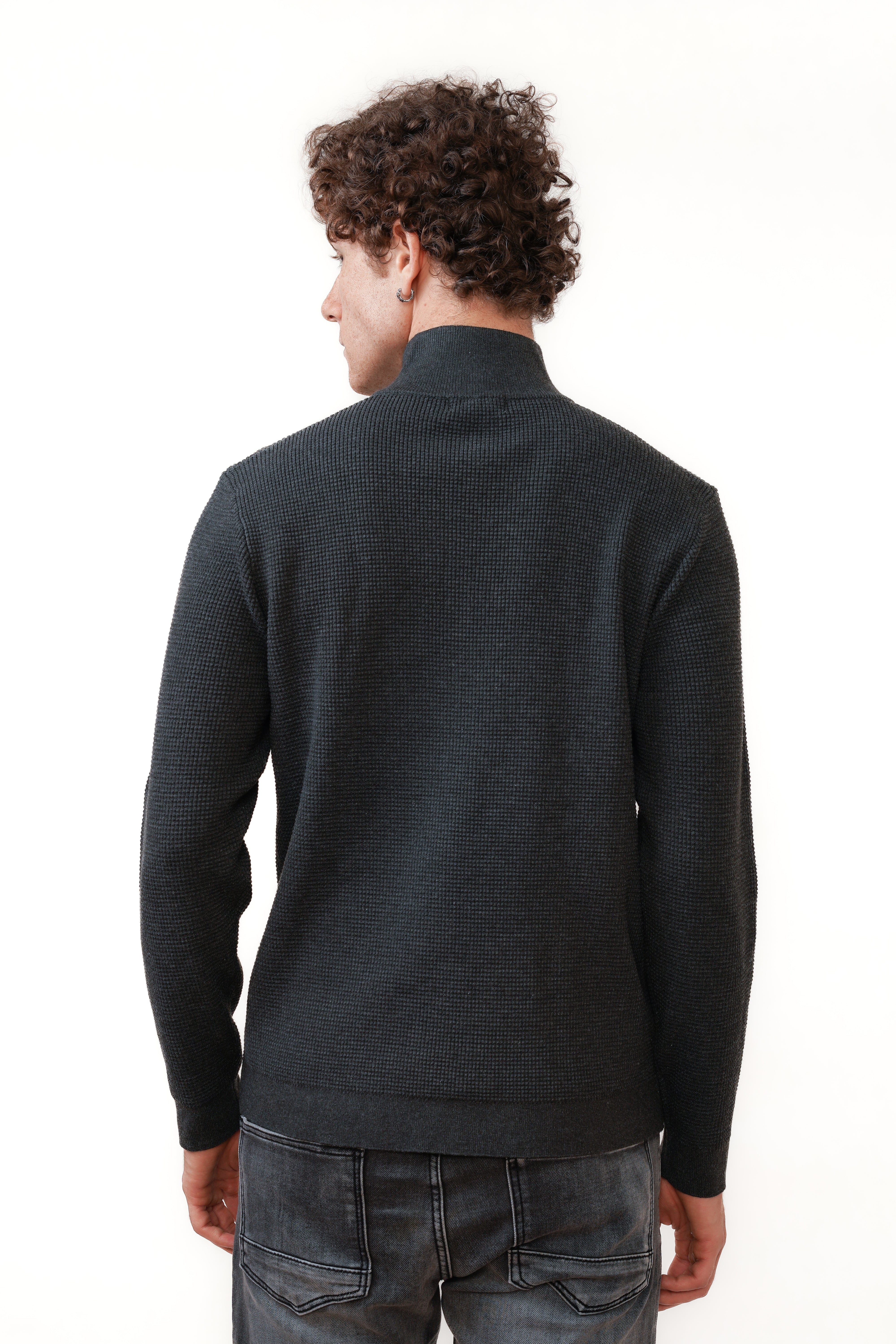 El Saint Halfzip antracita