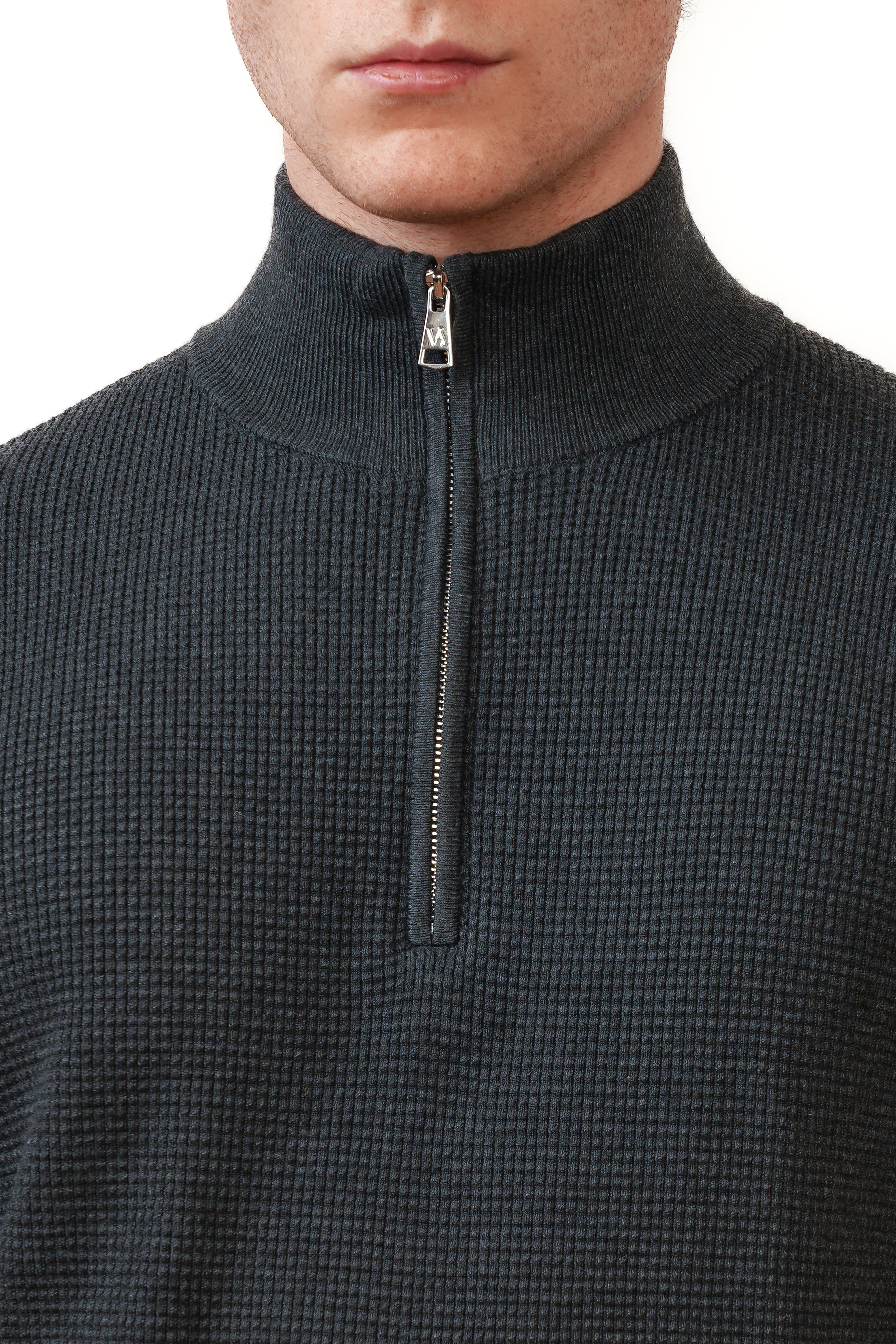 Le Saint Halfzip anthracite