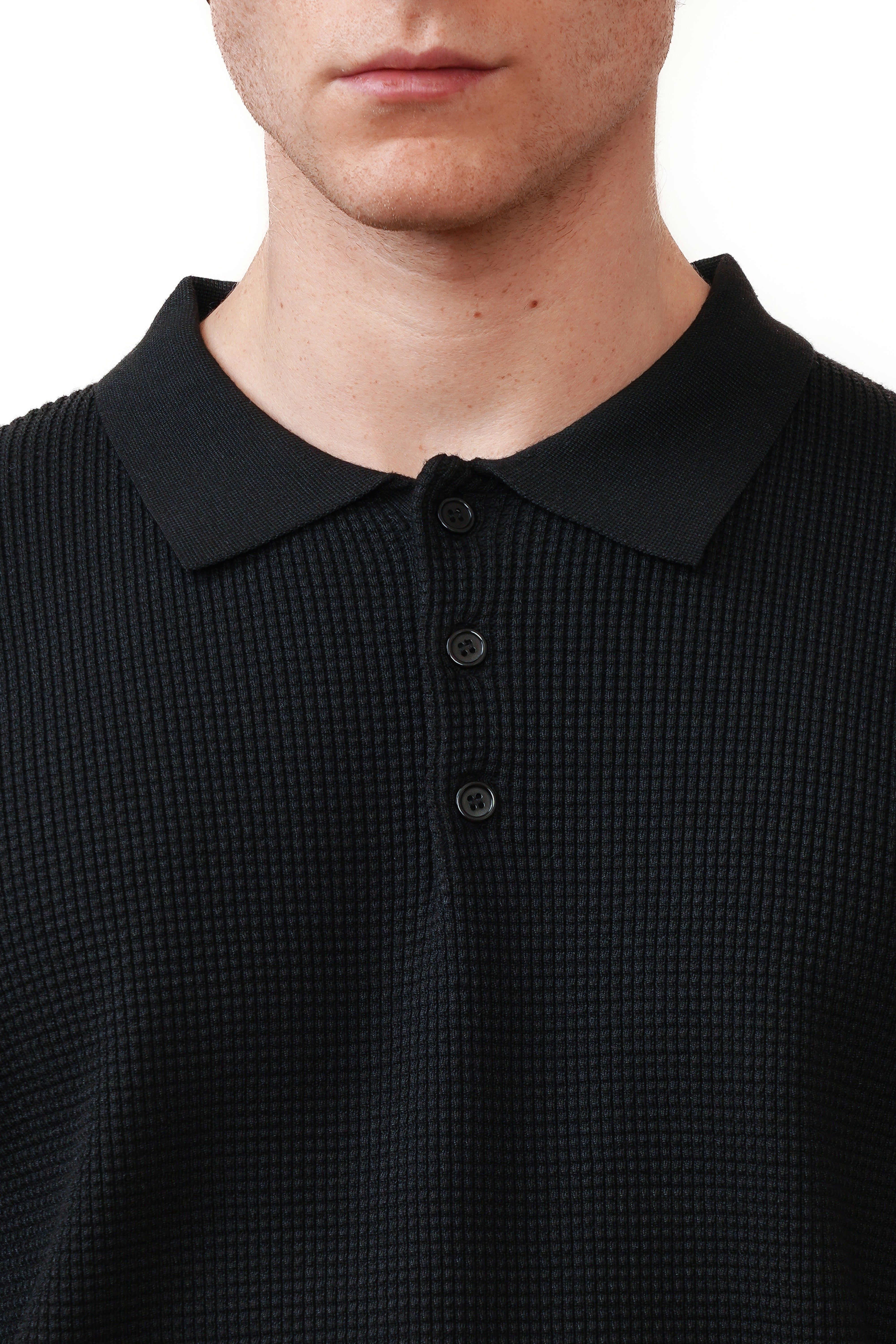 The Saint Polo Zwart