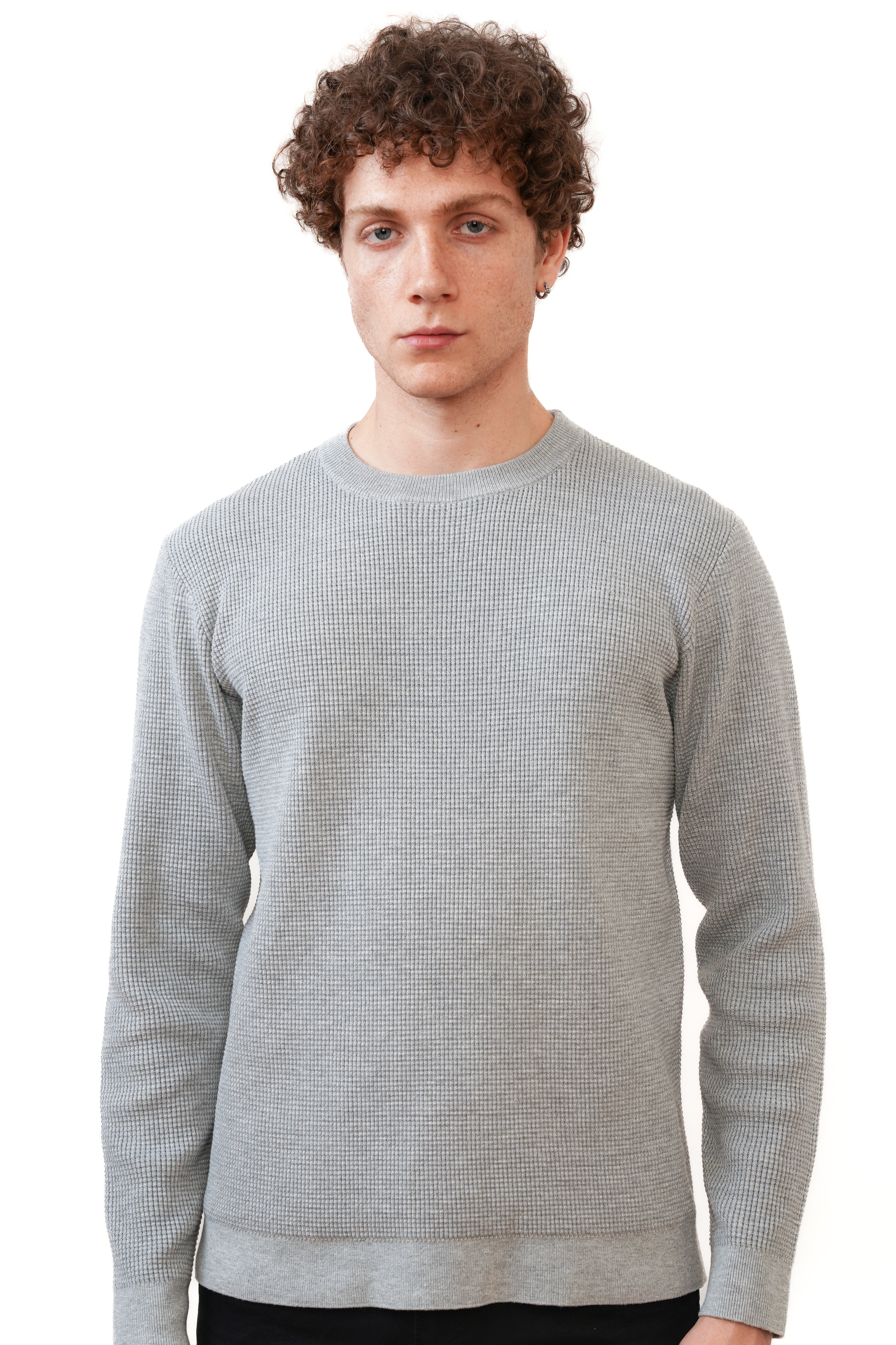 The Saint Crewneck Grijs