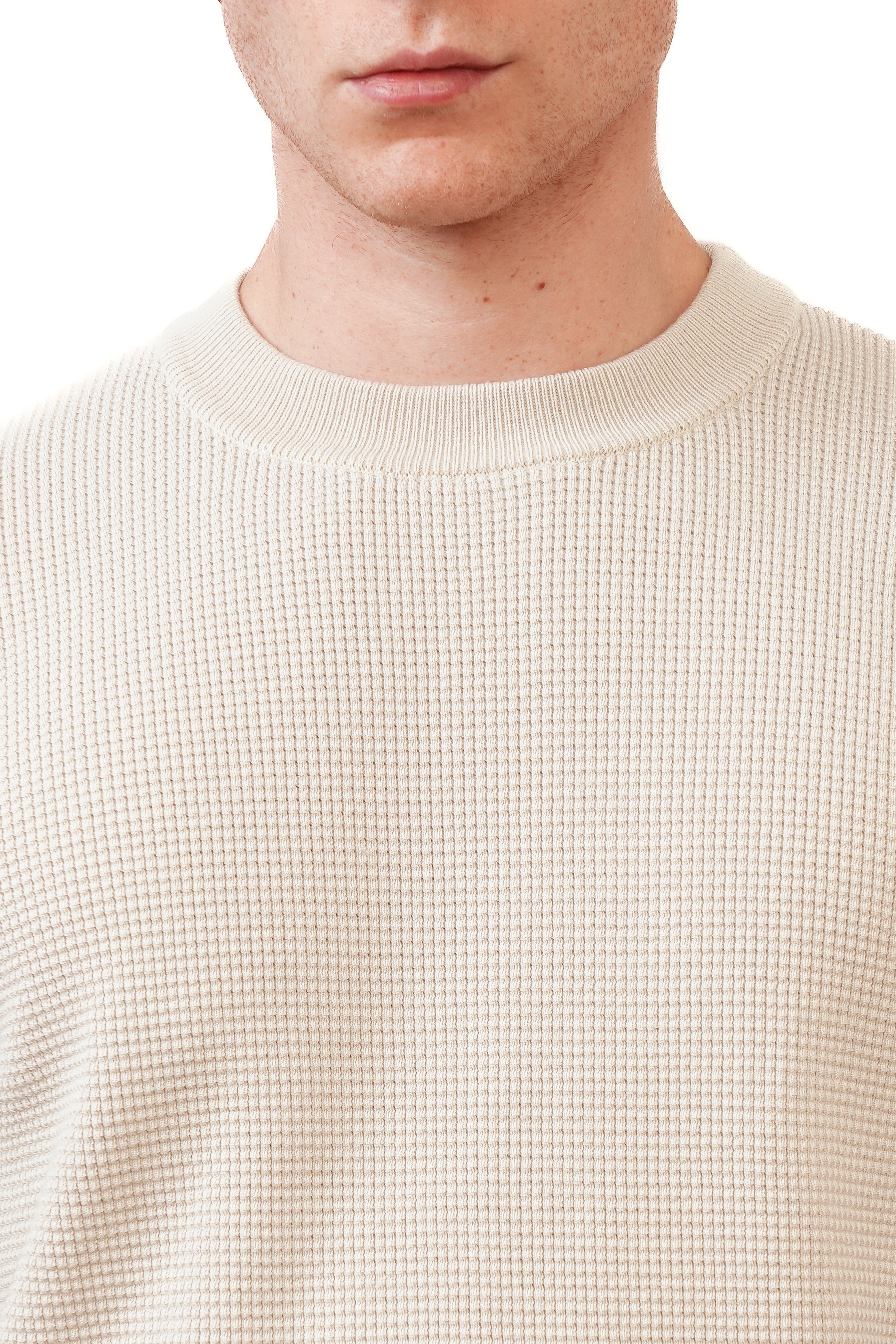 The Saint Crewneck beige
