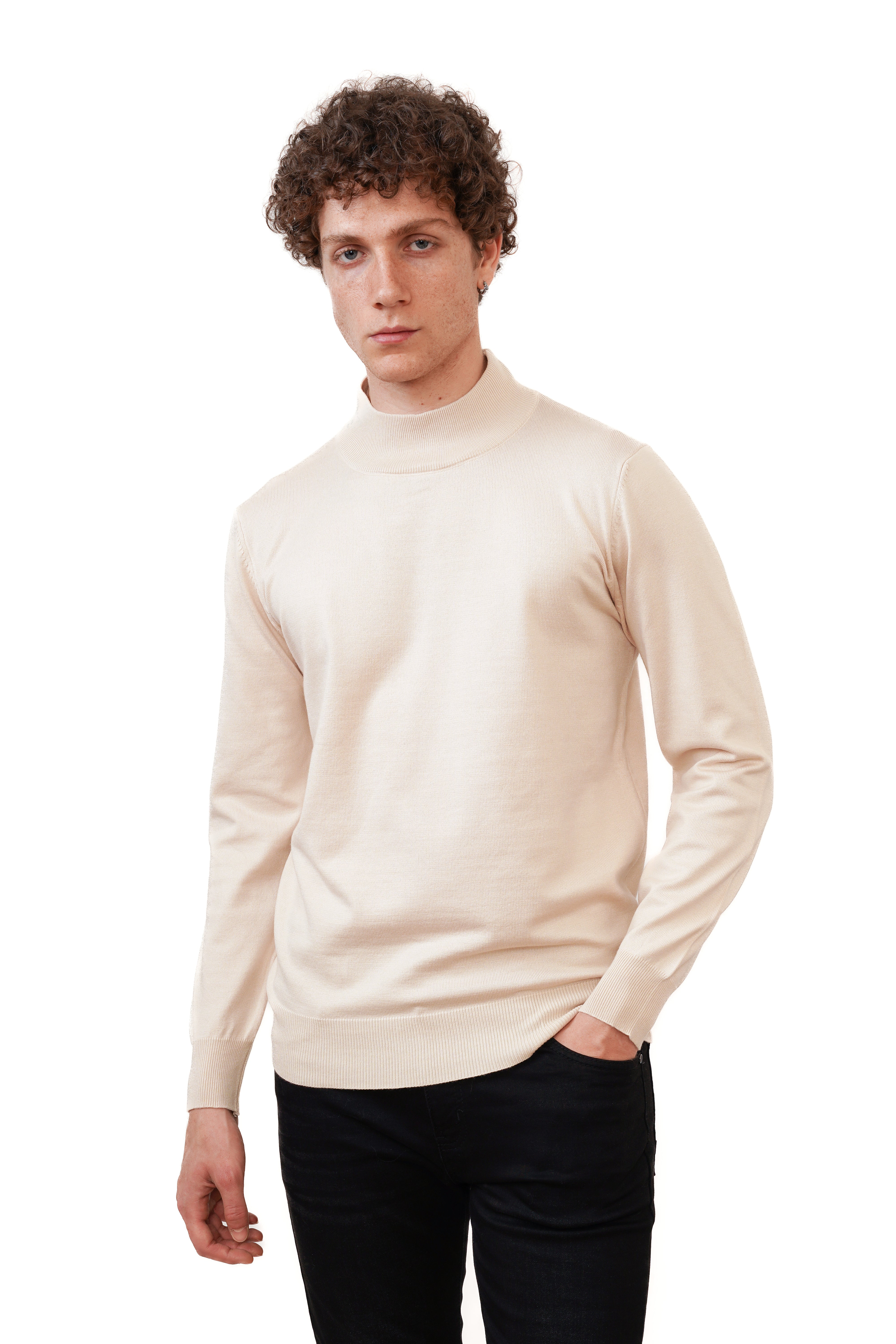 Valenci Turtleneck Beige