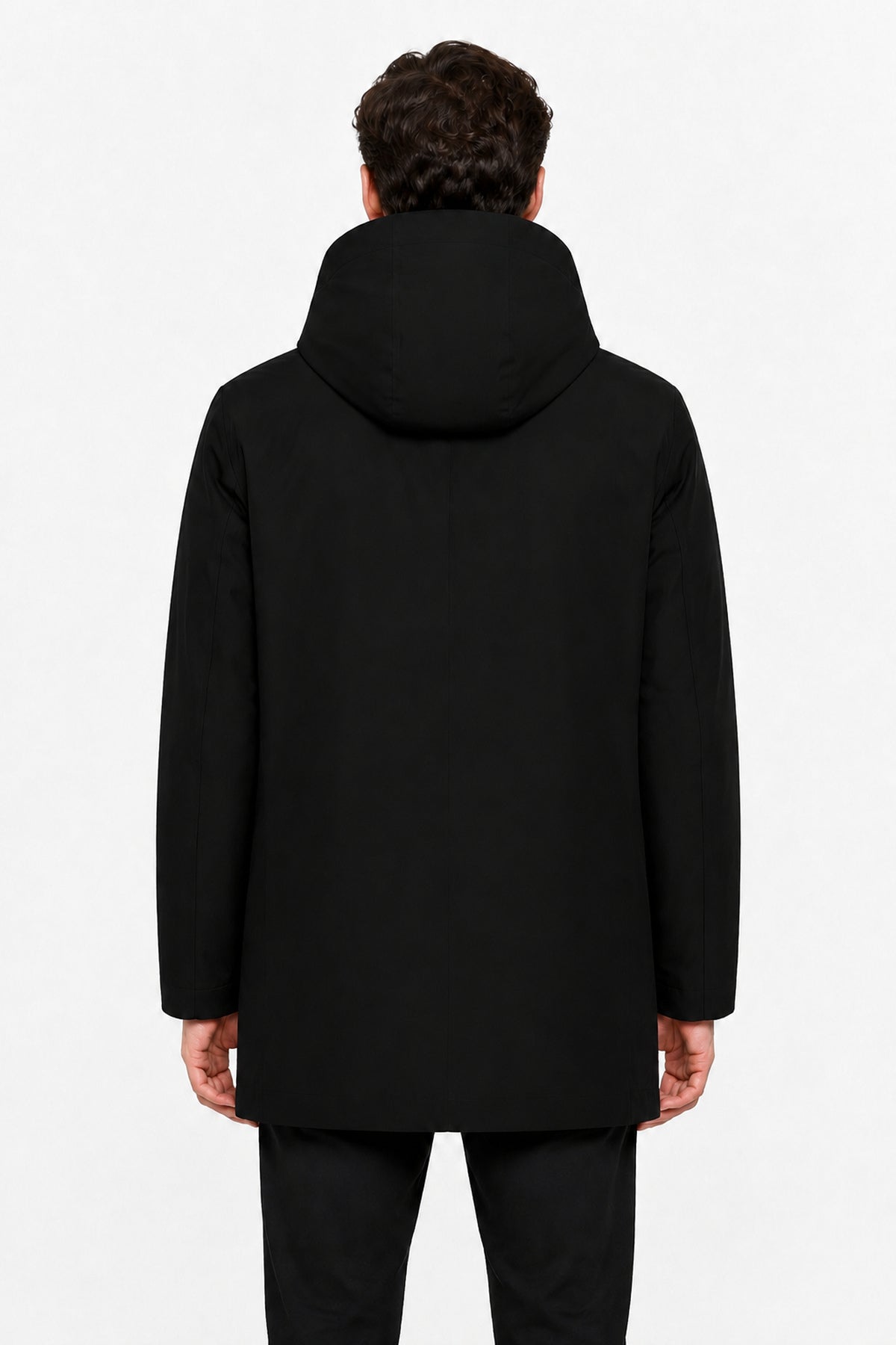 Parka Winterjacke Massimo Schwarz
