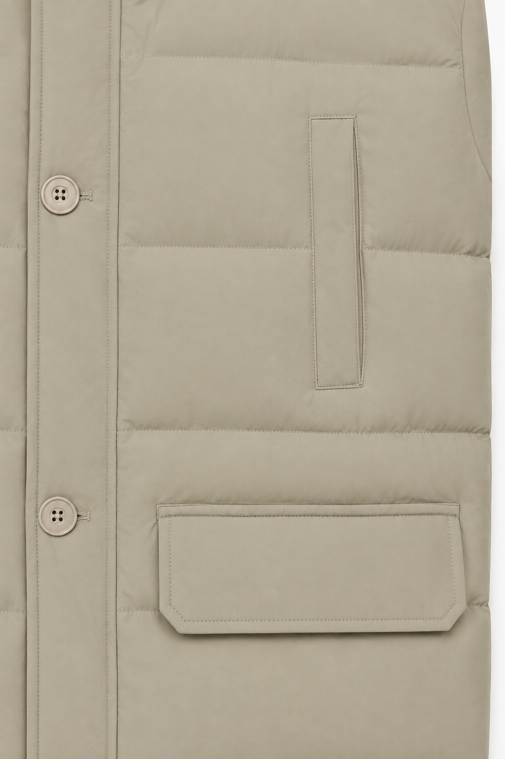 Pufferjas  Salvatore Beige