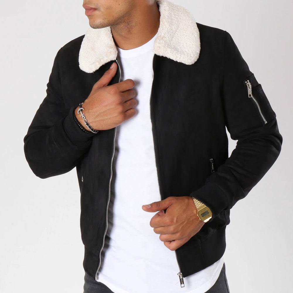 Giacca bomber Lammy Black
