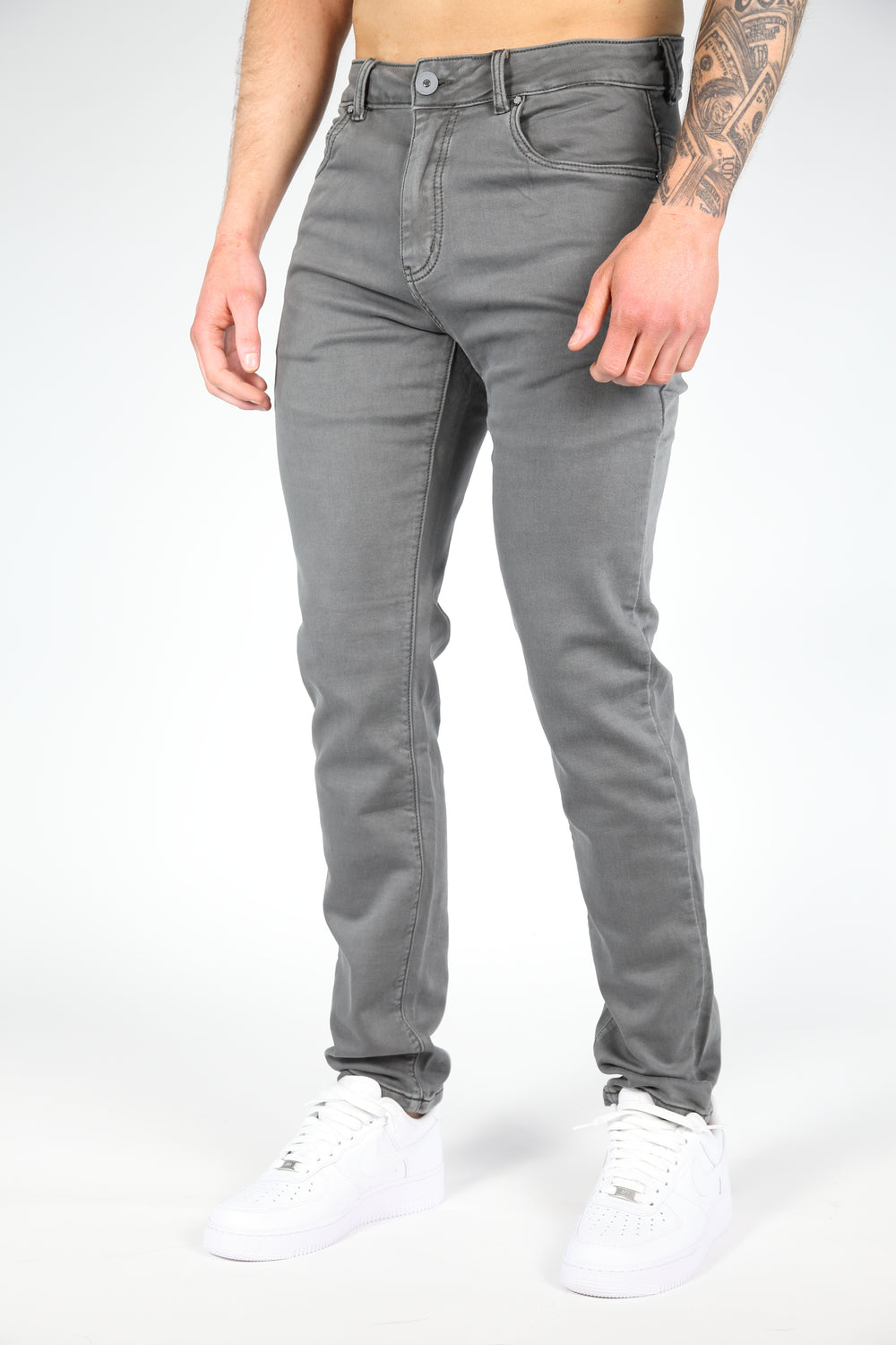 Jeans Milano Grijs