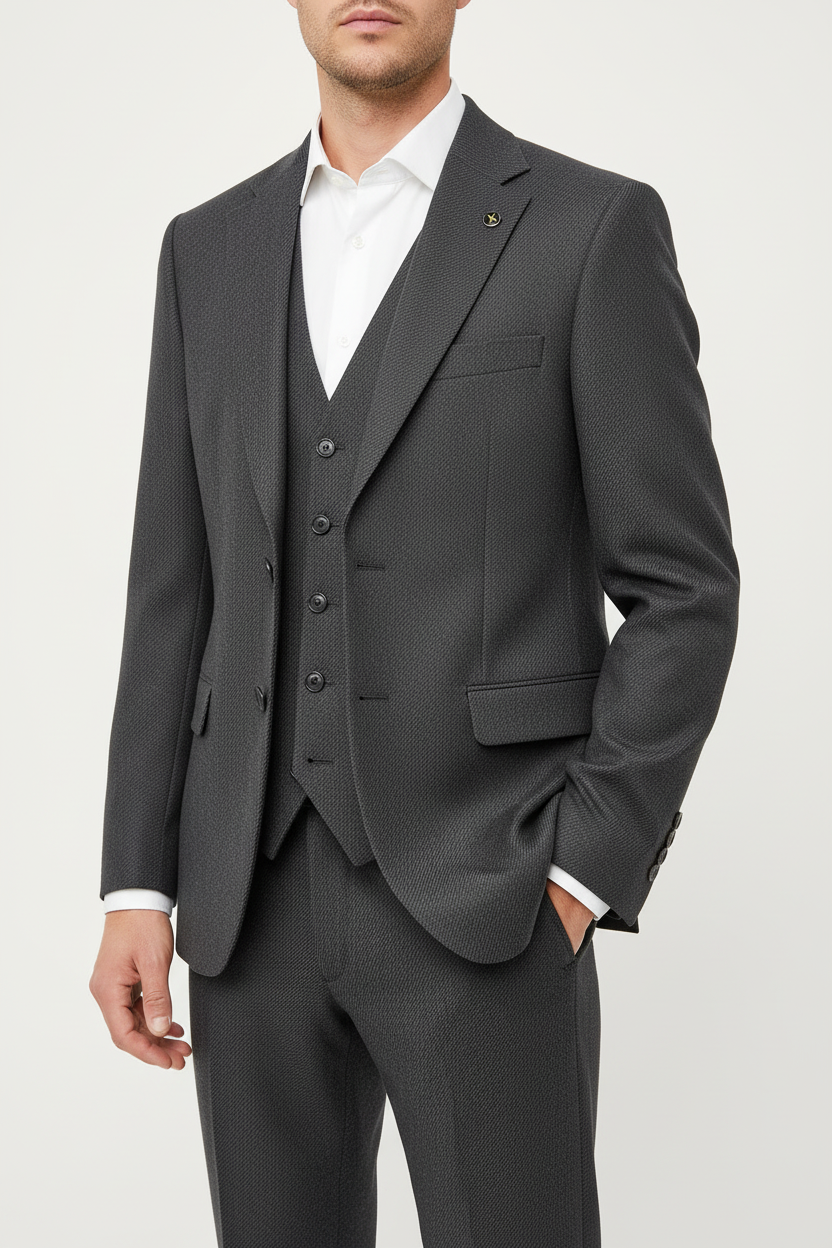 Marcello Driedelig Pak Antraciet