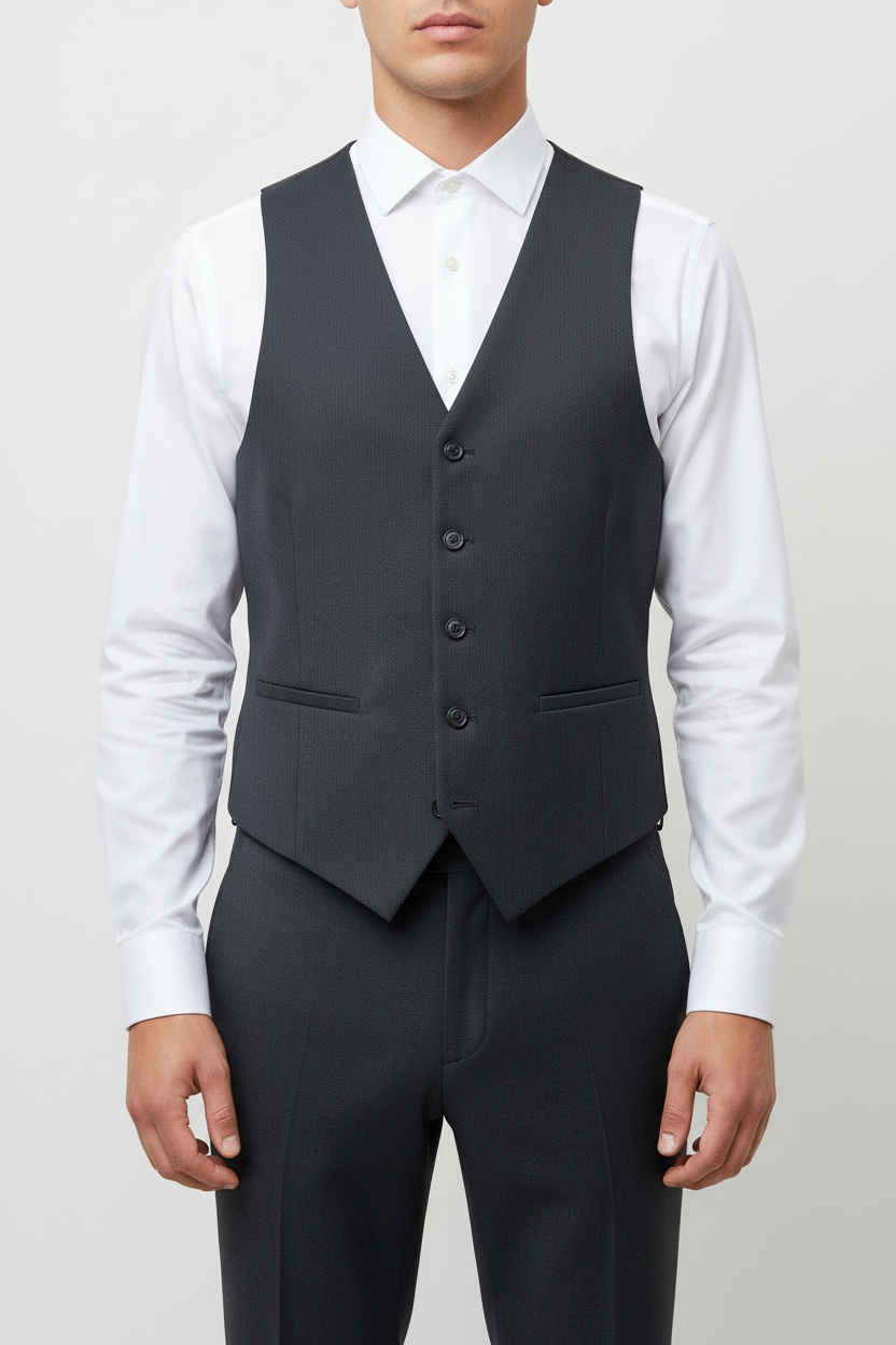 Alverino Driedelig Pak Antraciet