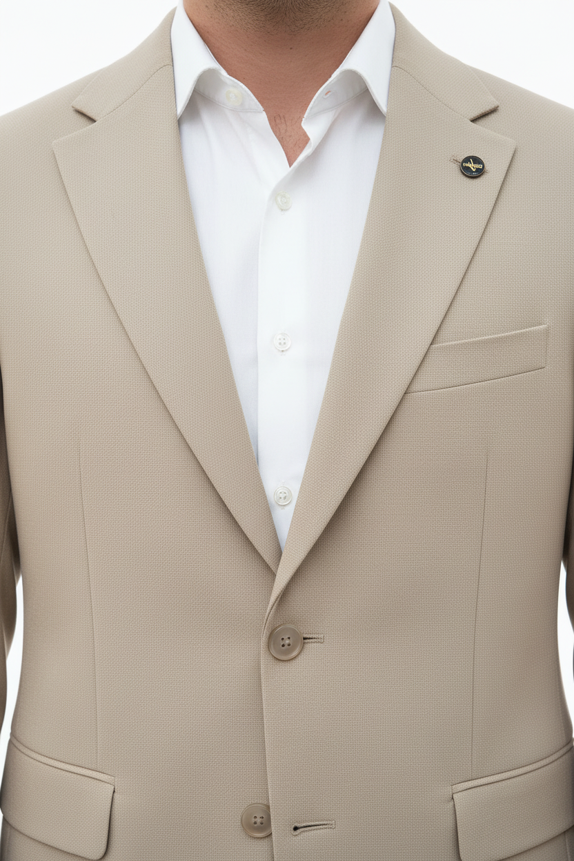 Morvelli Dreiteiliger Anzug Grau