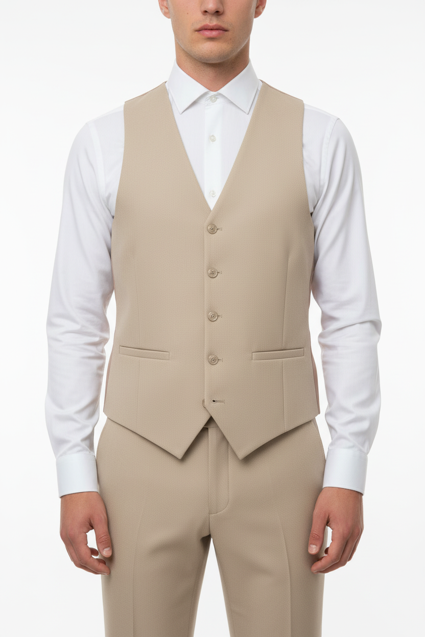 Morvelli Dreiteiliger Anzug Grau