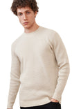 The Saint Crewneck beige