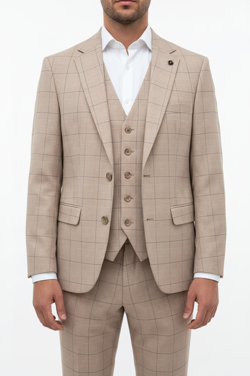 Napoli Driedelig Pak  Zand