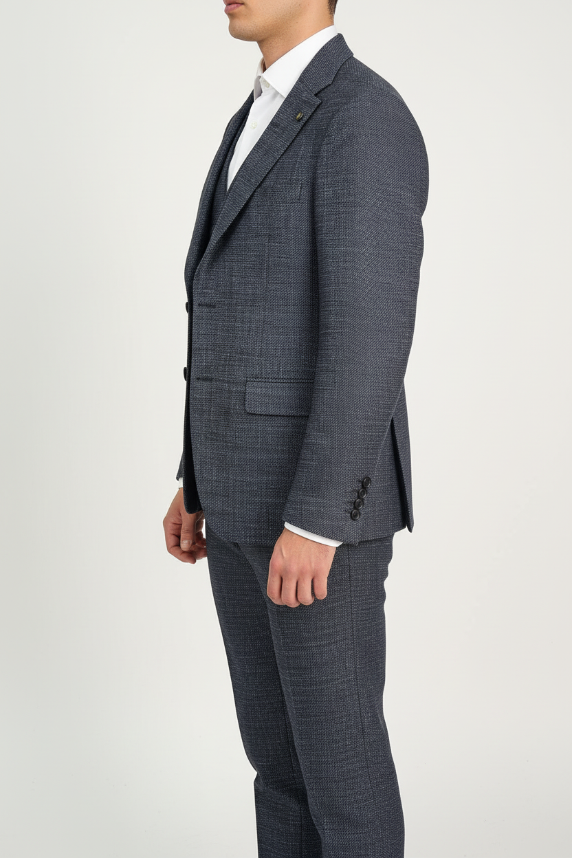 Traje Raffaele 3 Piezas Azul Marino