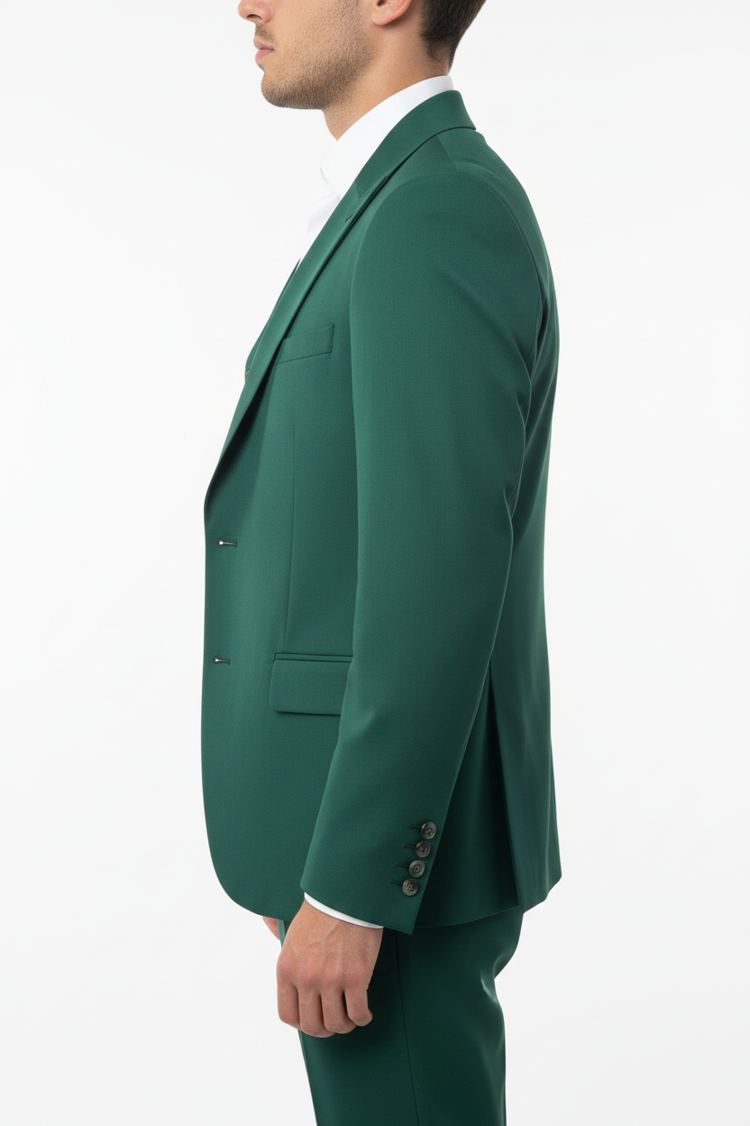 Traje 3 Piezas Verdi Verde