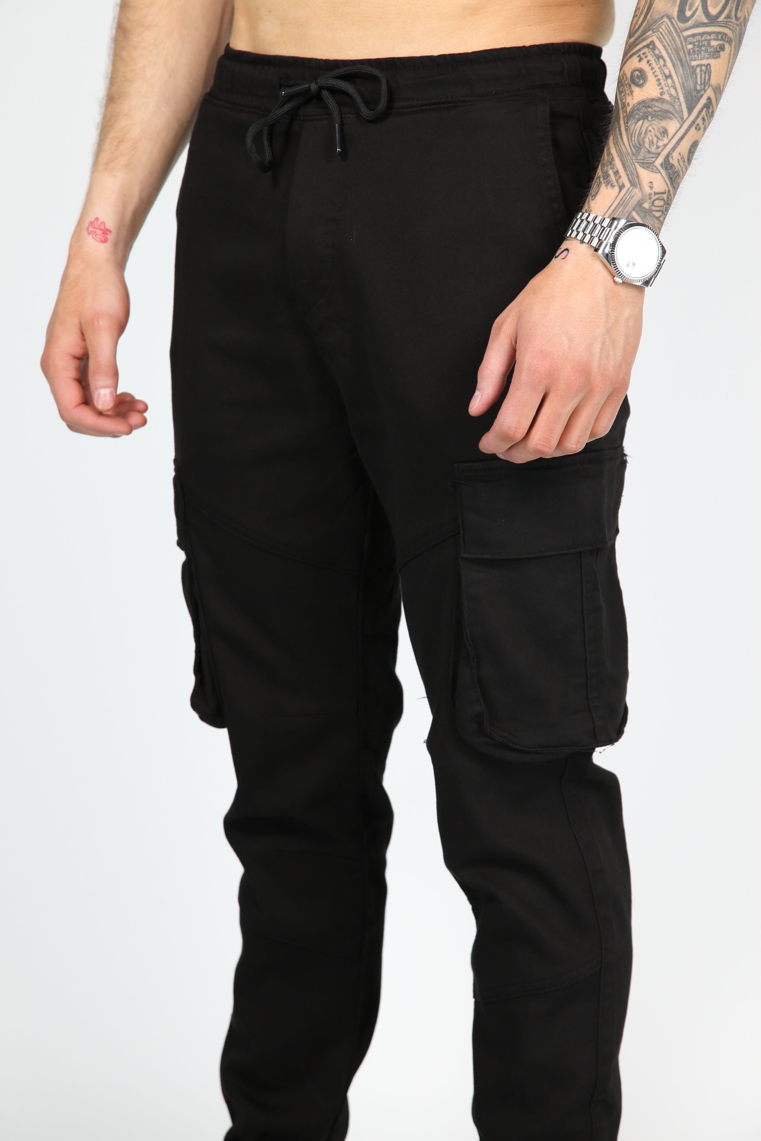 Tactical Cargo Broek Zwart
