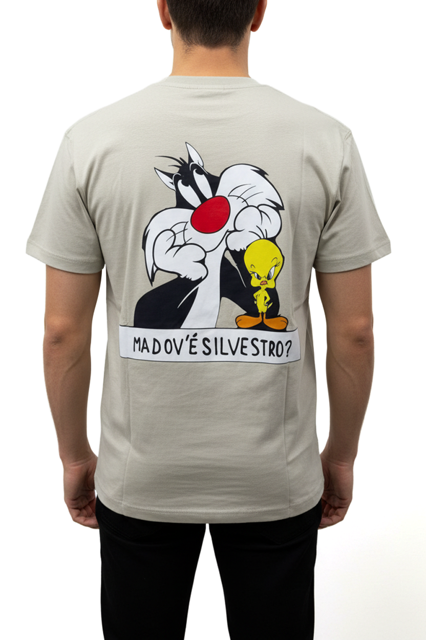 The Looney T-Shirt Licht grijs