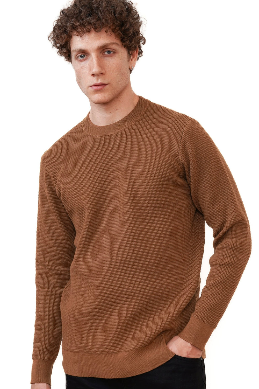 The Caspian Crewneck Bruin