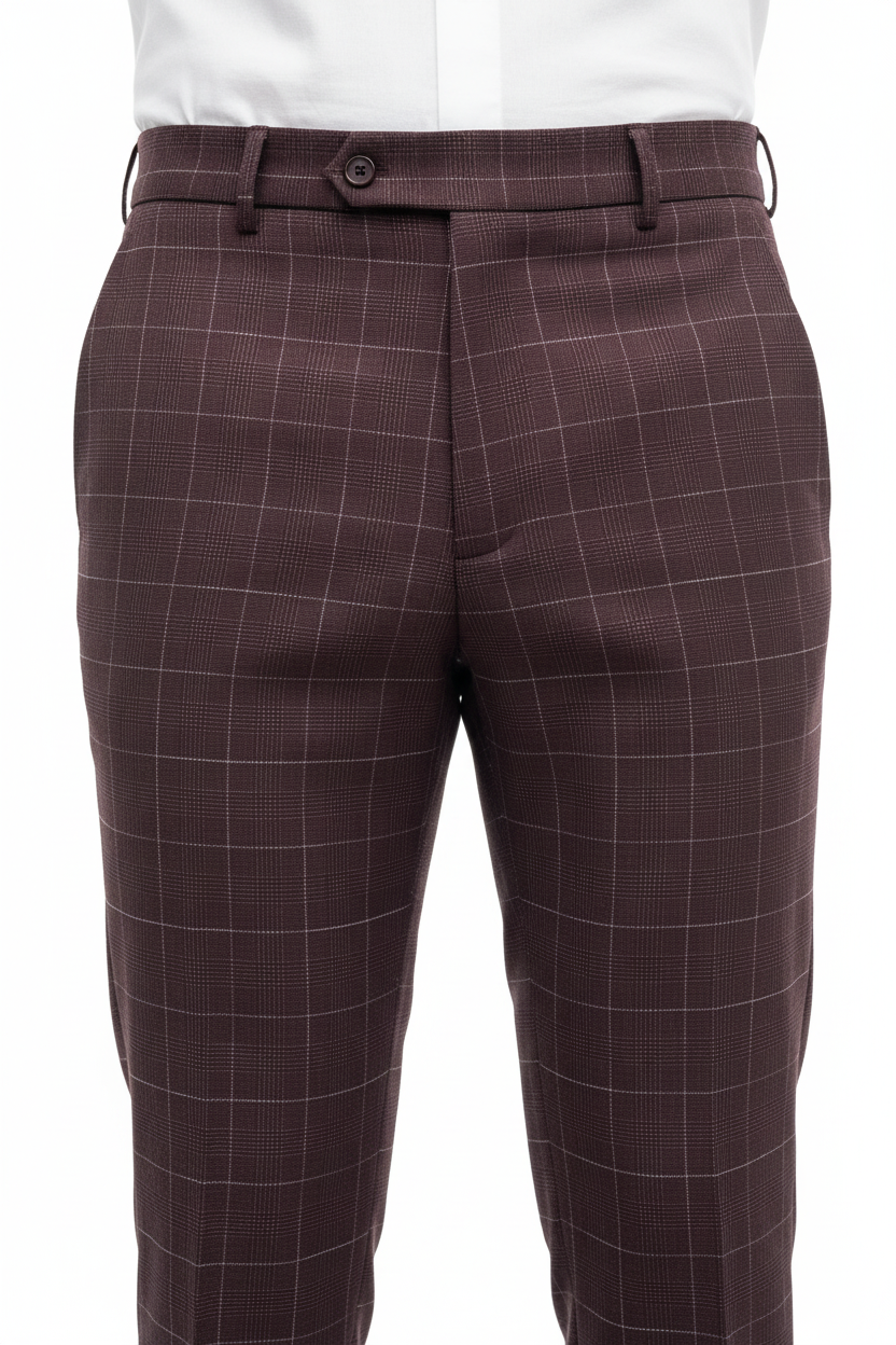 Napoli Driedelig Pak Bordeaux