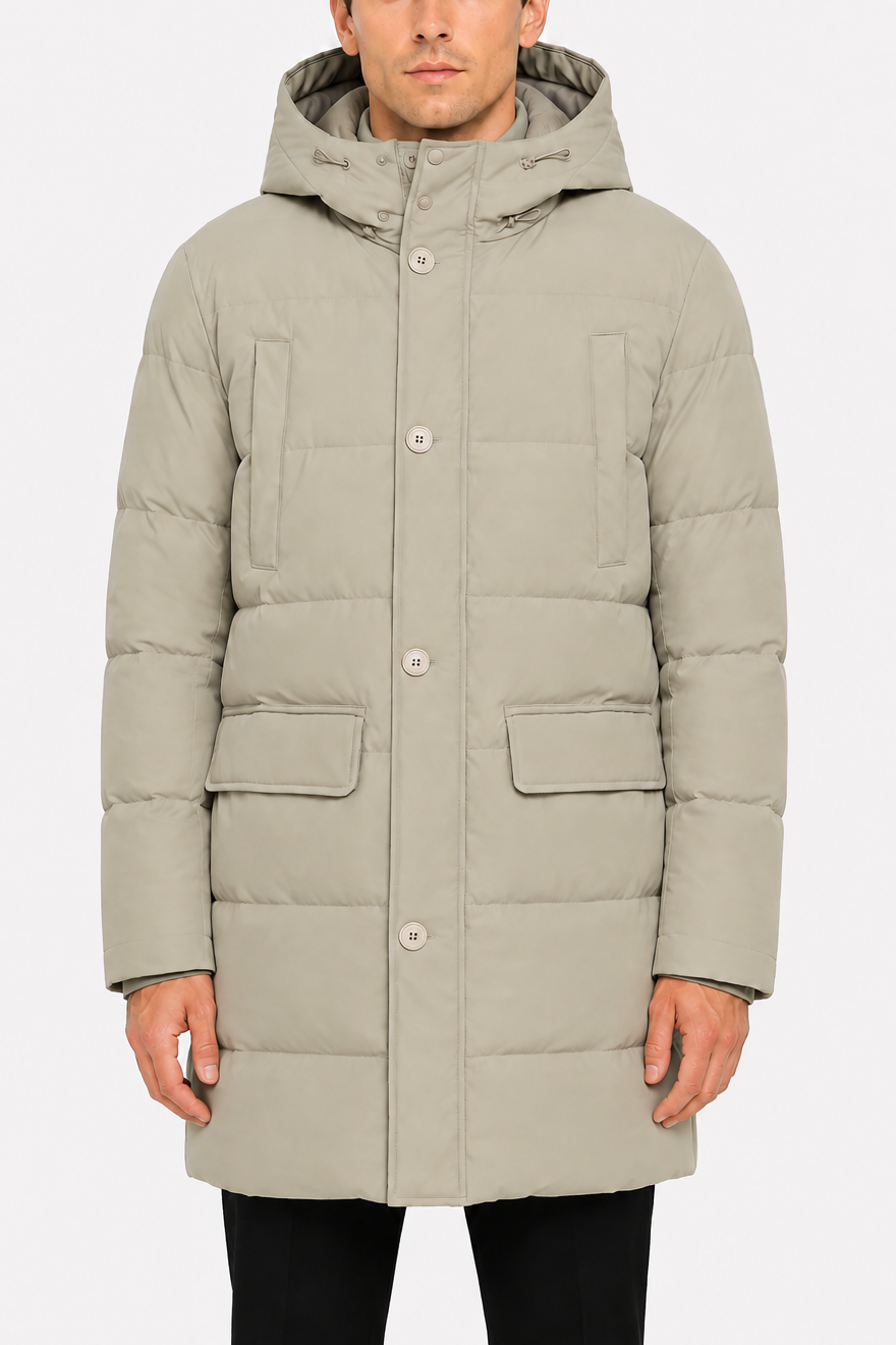 Pufferjas  Salvatore Beige
