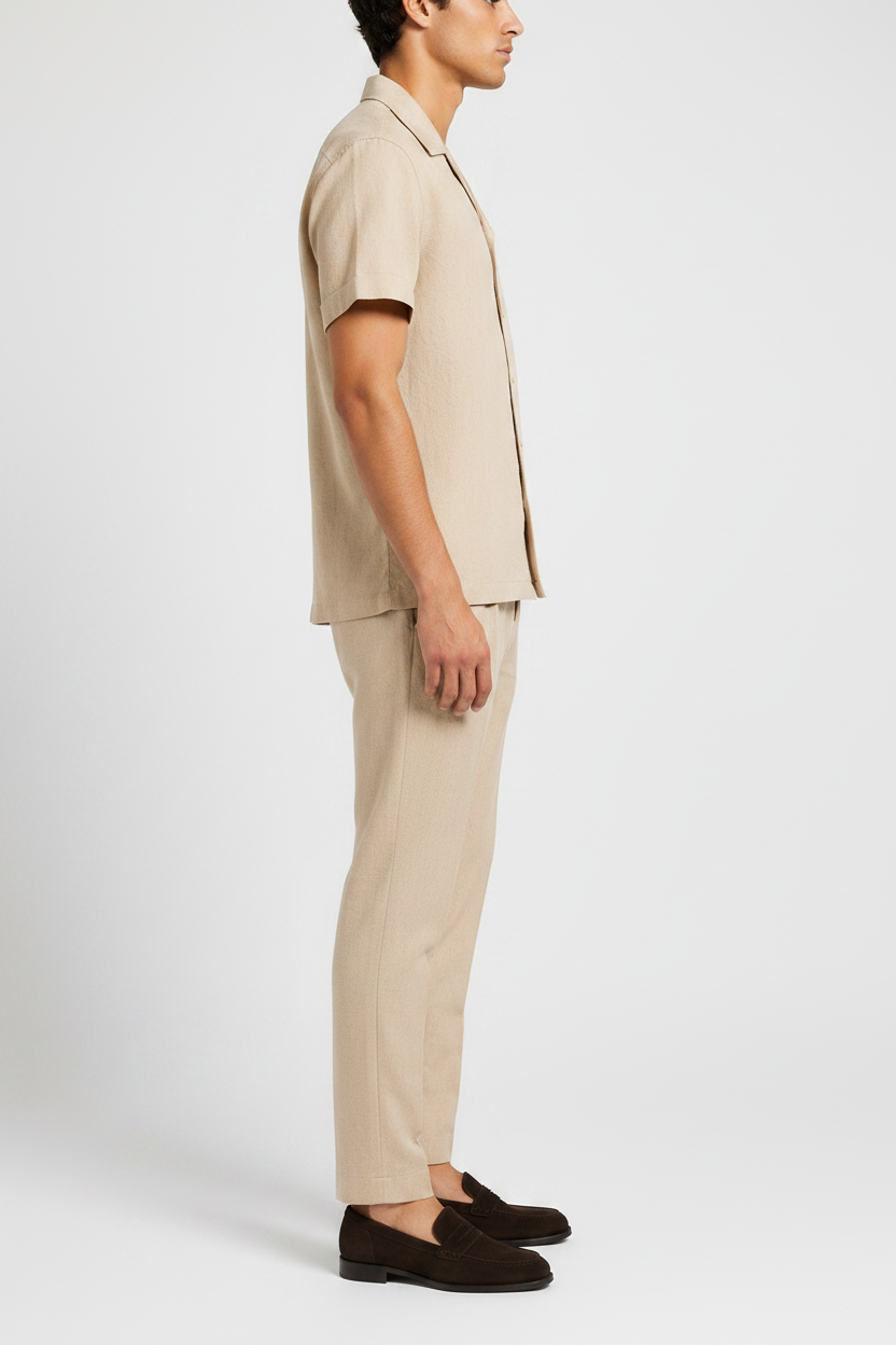 Conjunto de Lino Portofino Beige