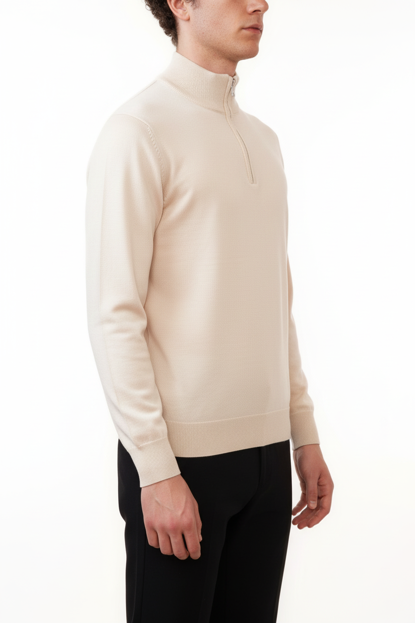 Valenci Halfzip Beige