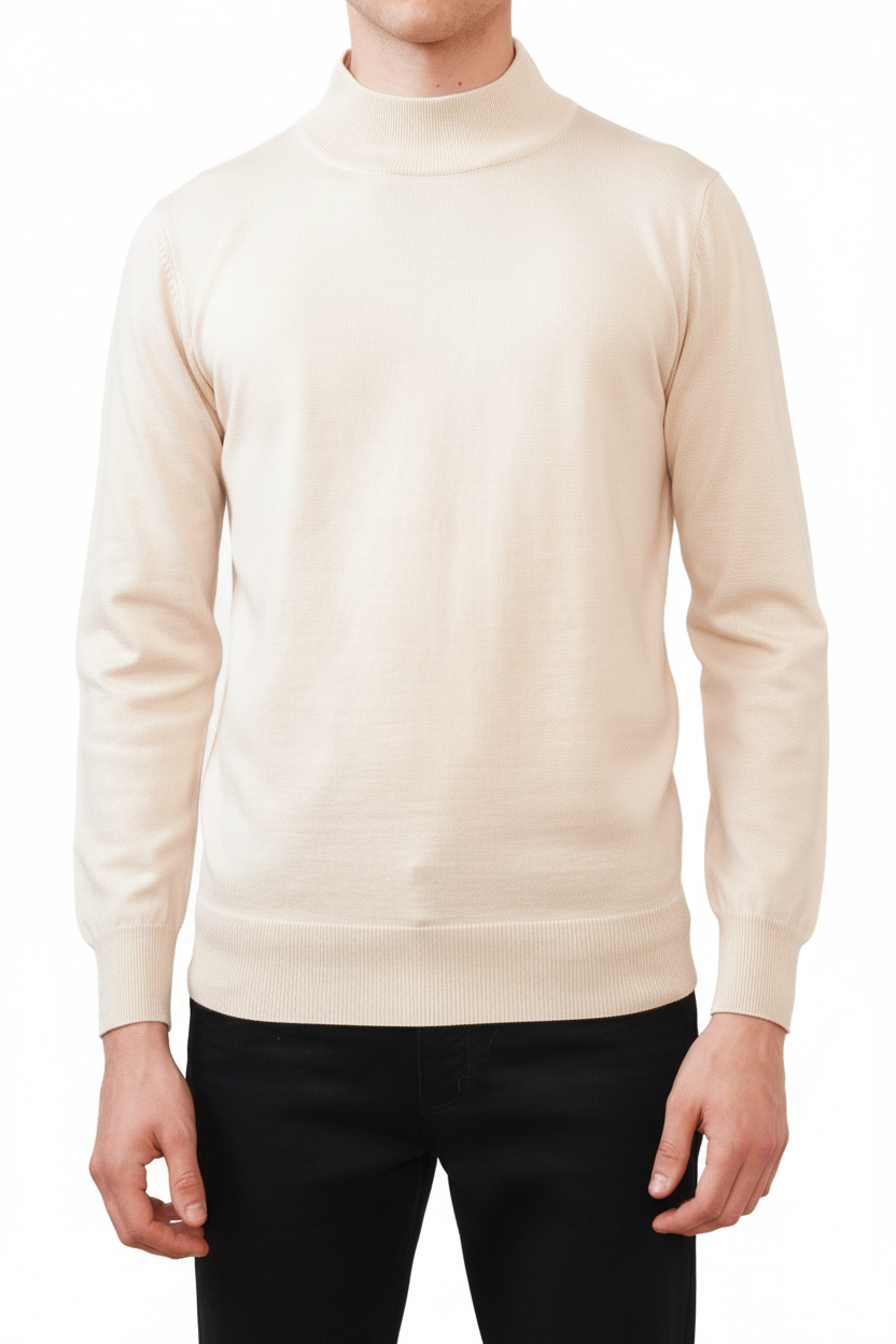 Valenci Turtleneck Beige