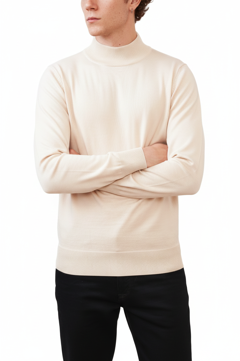 Valenci Turtleneck Beige