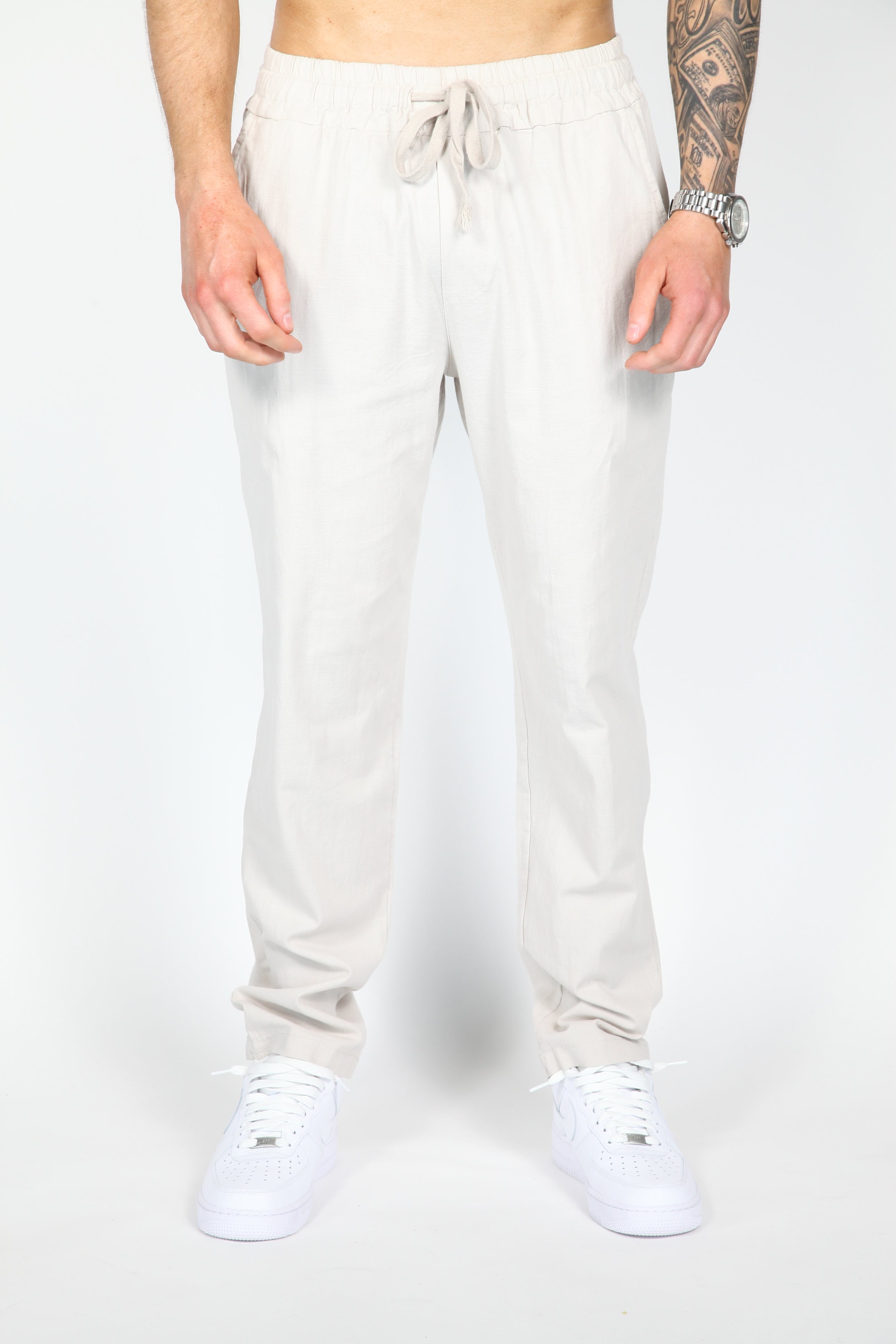 Il beige set di lino mirag