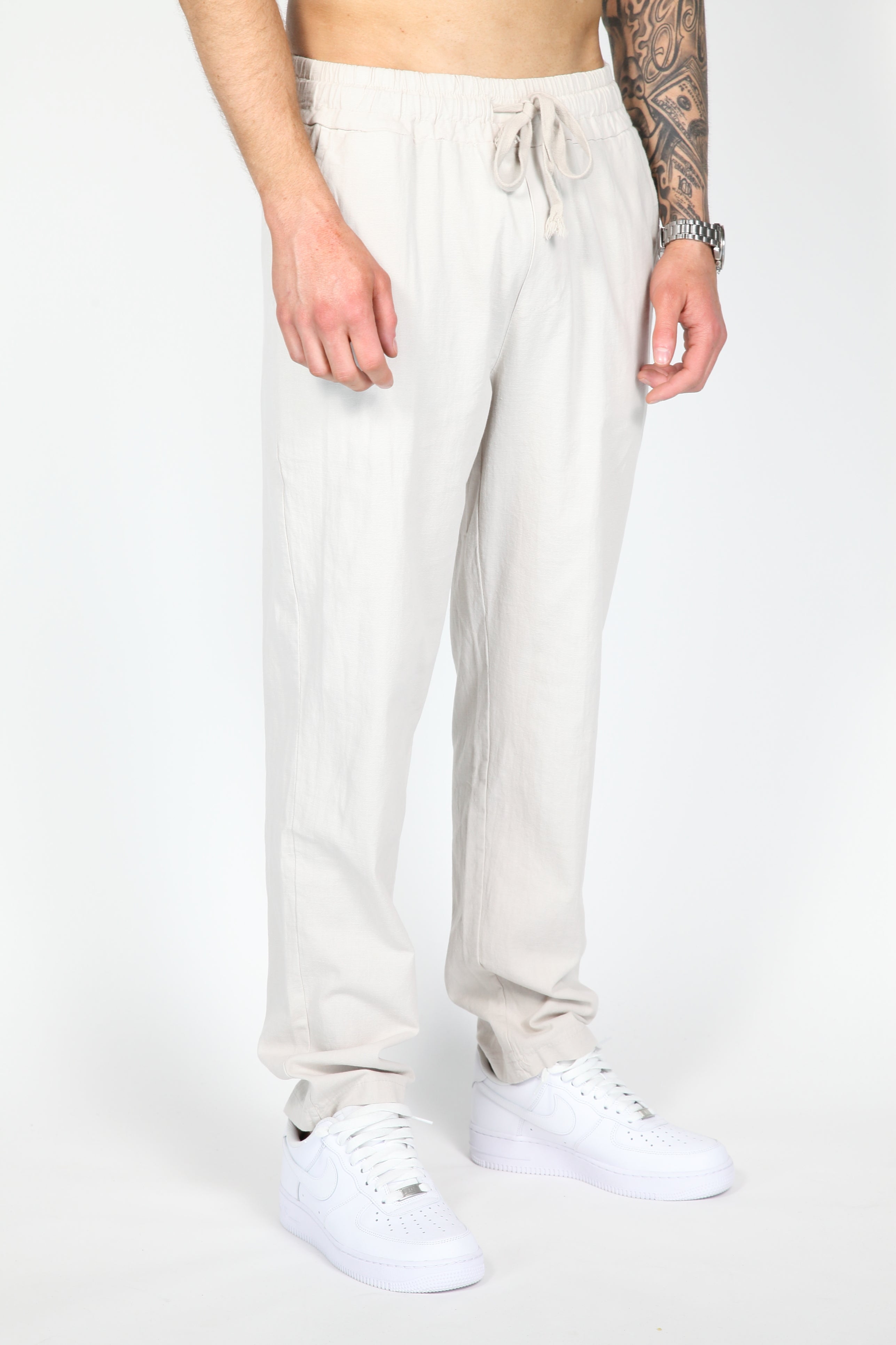 Il beige set di lino mirag