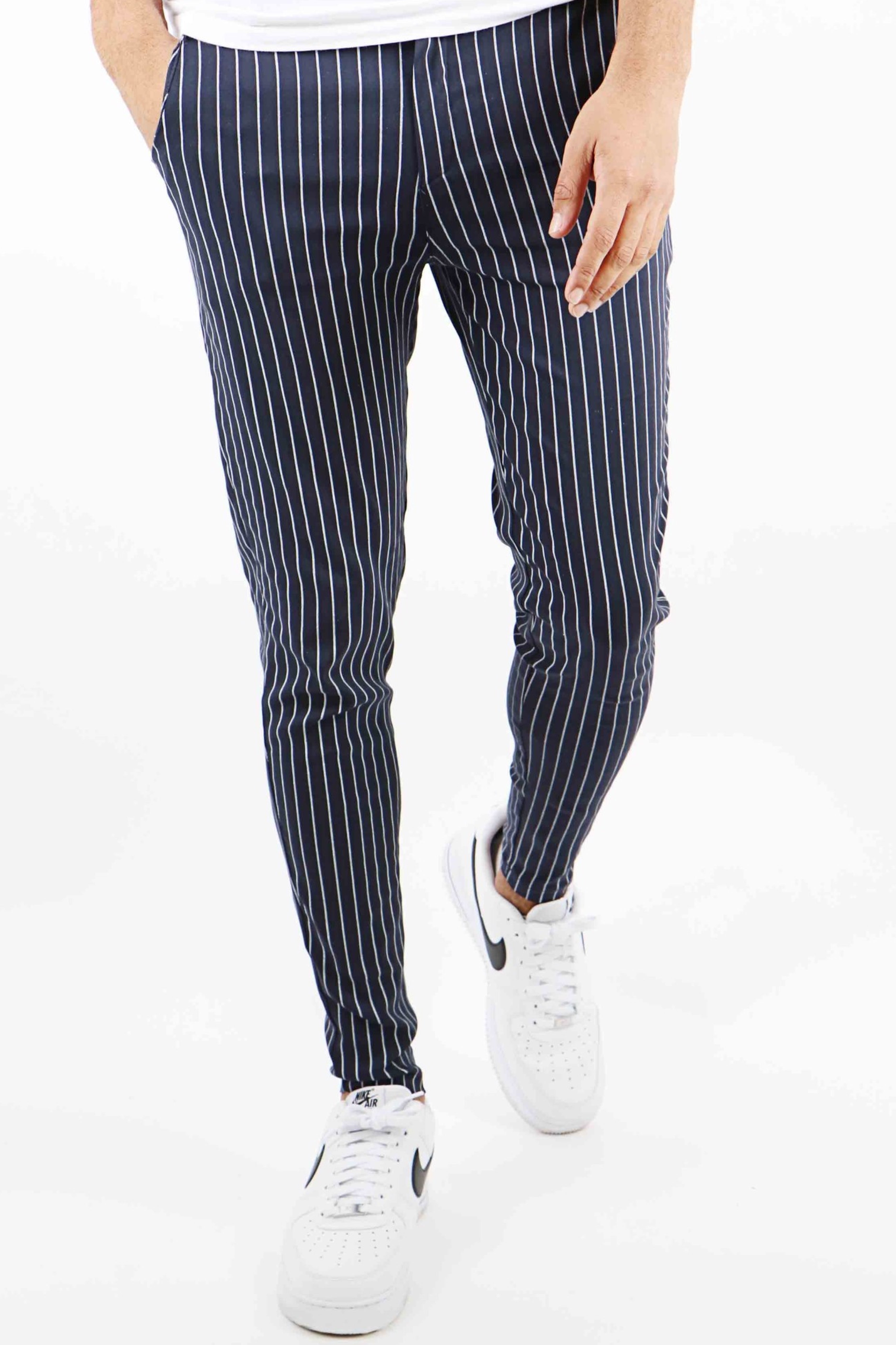 Chino Stripe Blue