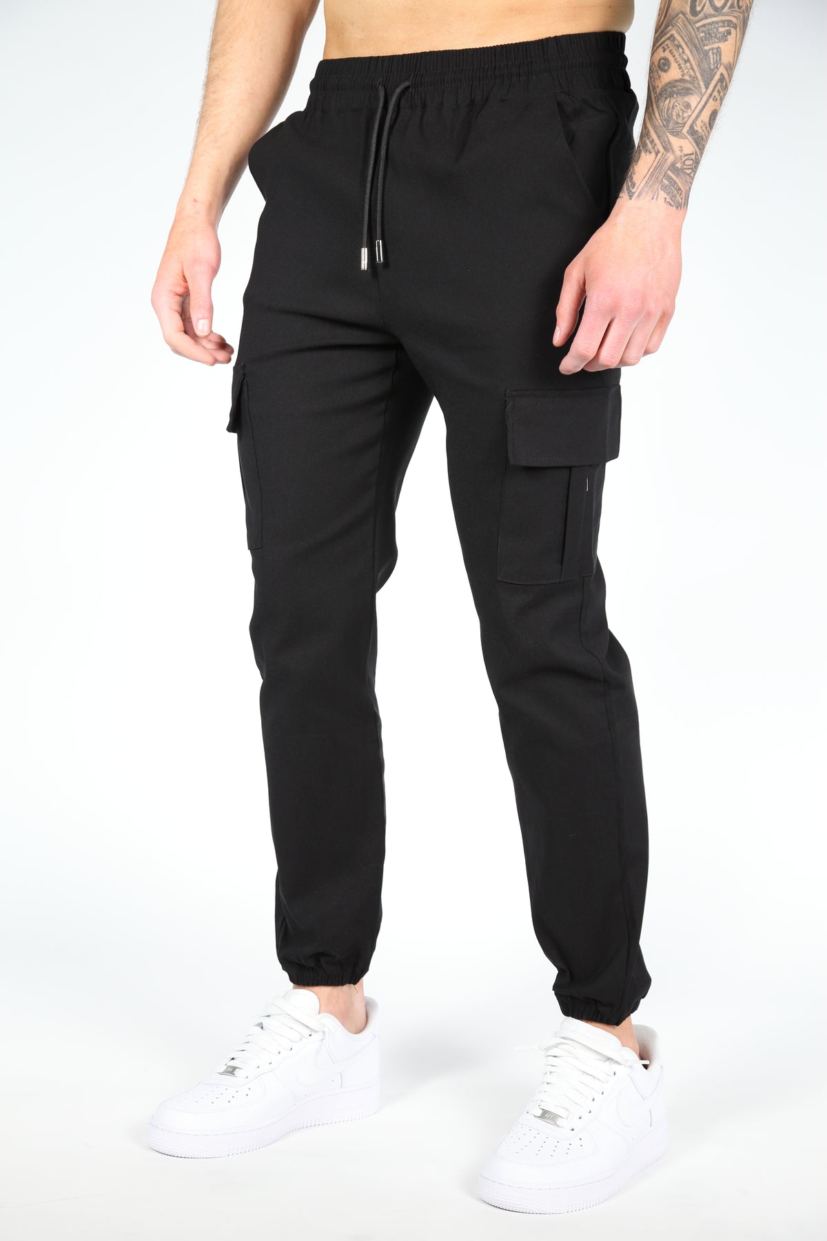 Cargo Broek Valenci Zwart