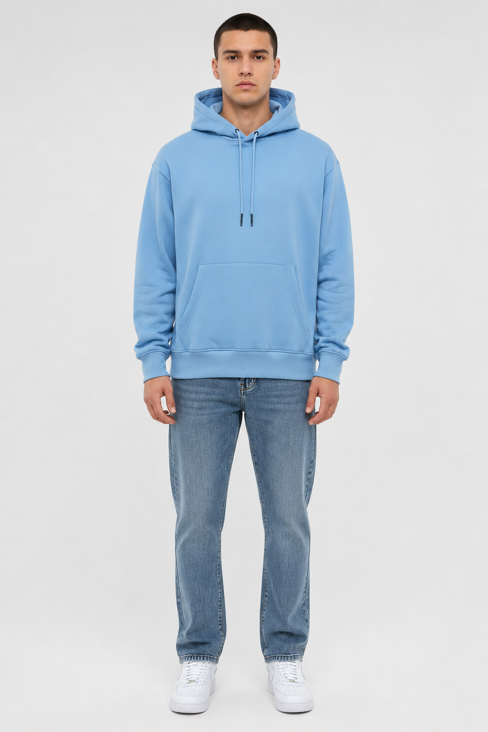 Daily Set Hoodie licht Blauw & Blauw