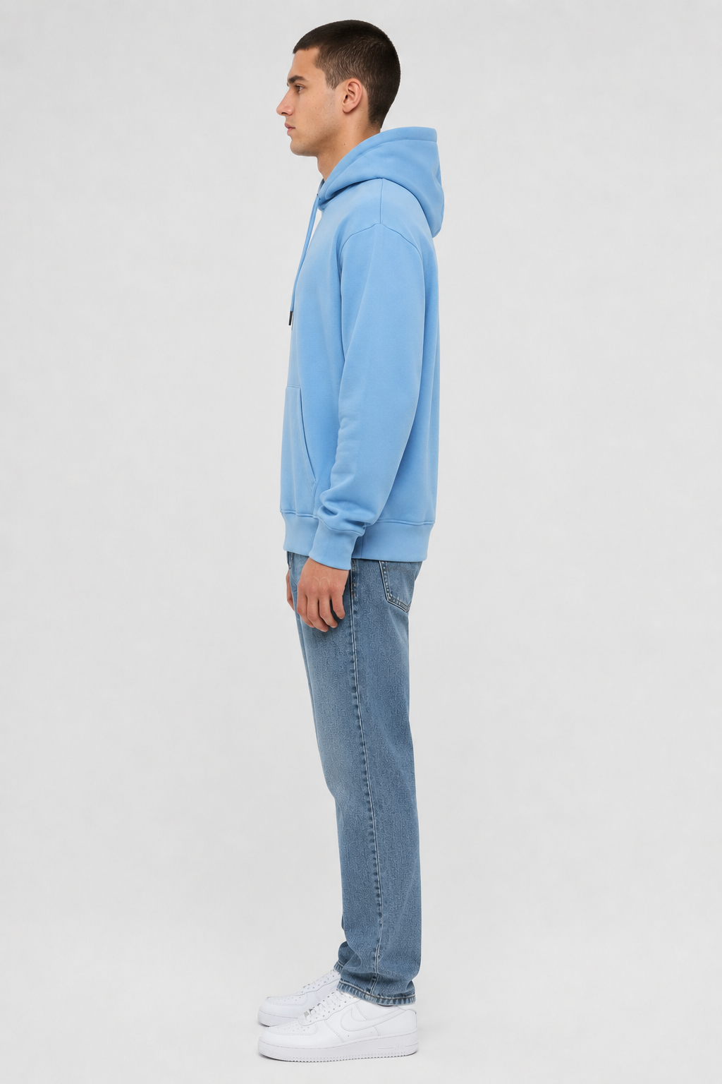 Daily Set Hoodie licht Blauw & Blauw