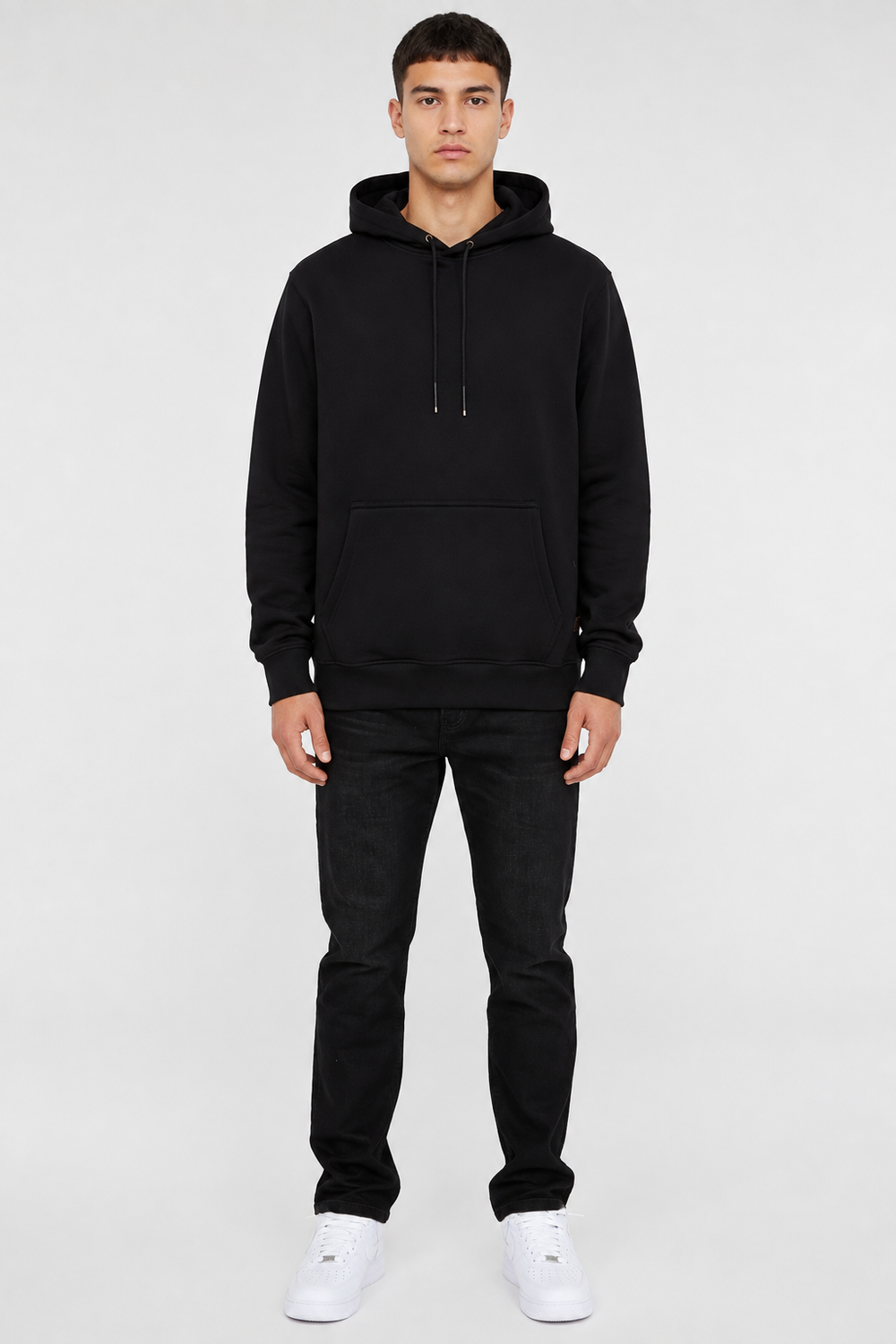 Daily Set Hoodie Zwart  & Zwart