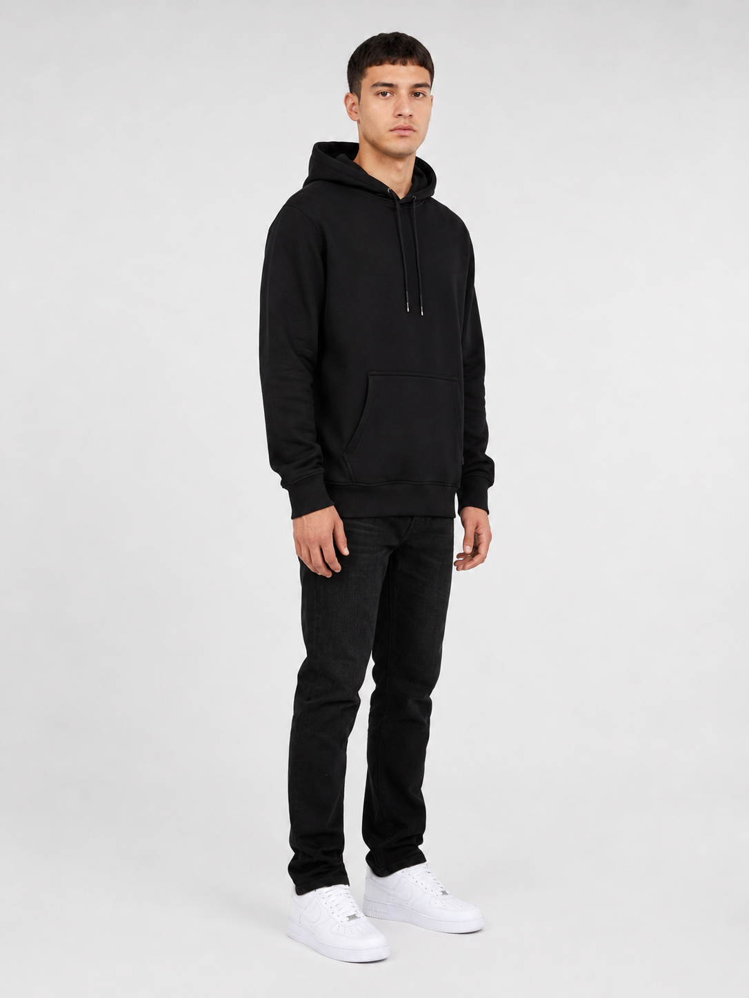Daily Set Hoodie Zwart  & Zwart