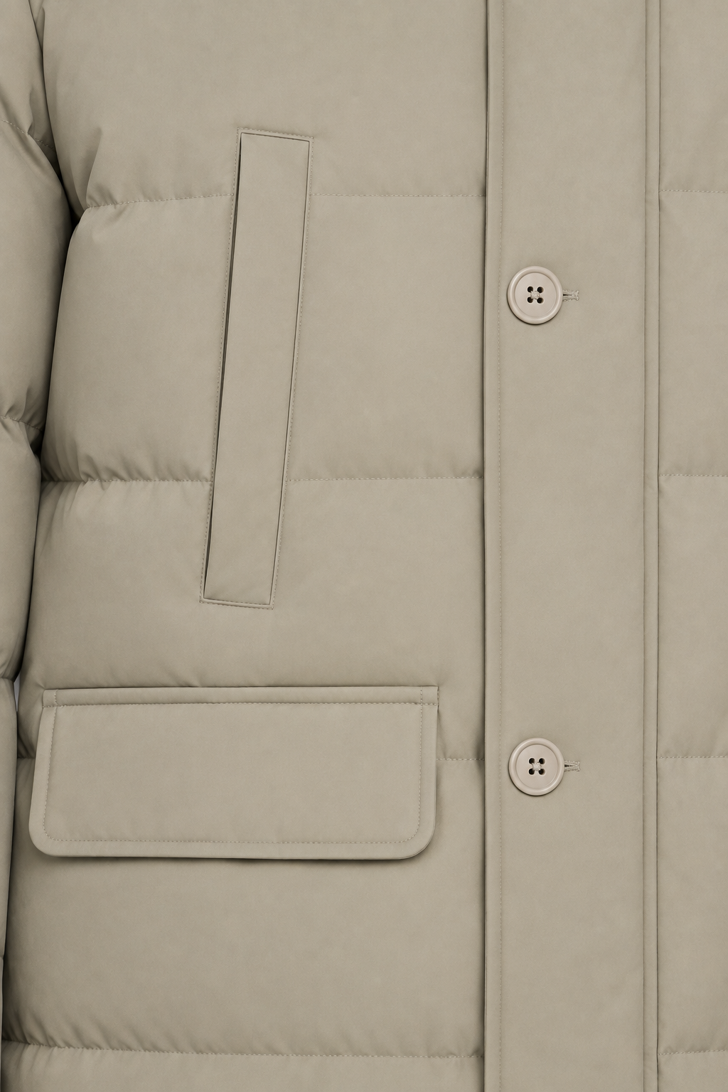 Pufferjas  Salvatore Beige
